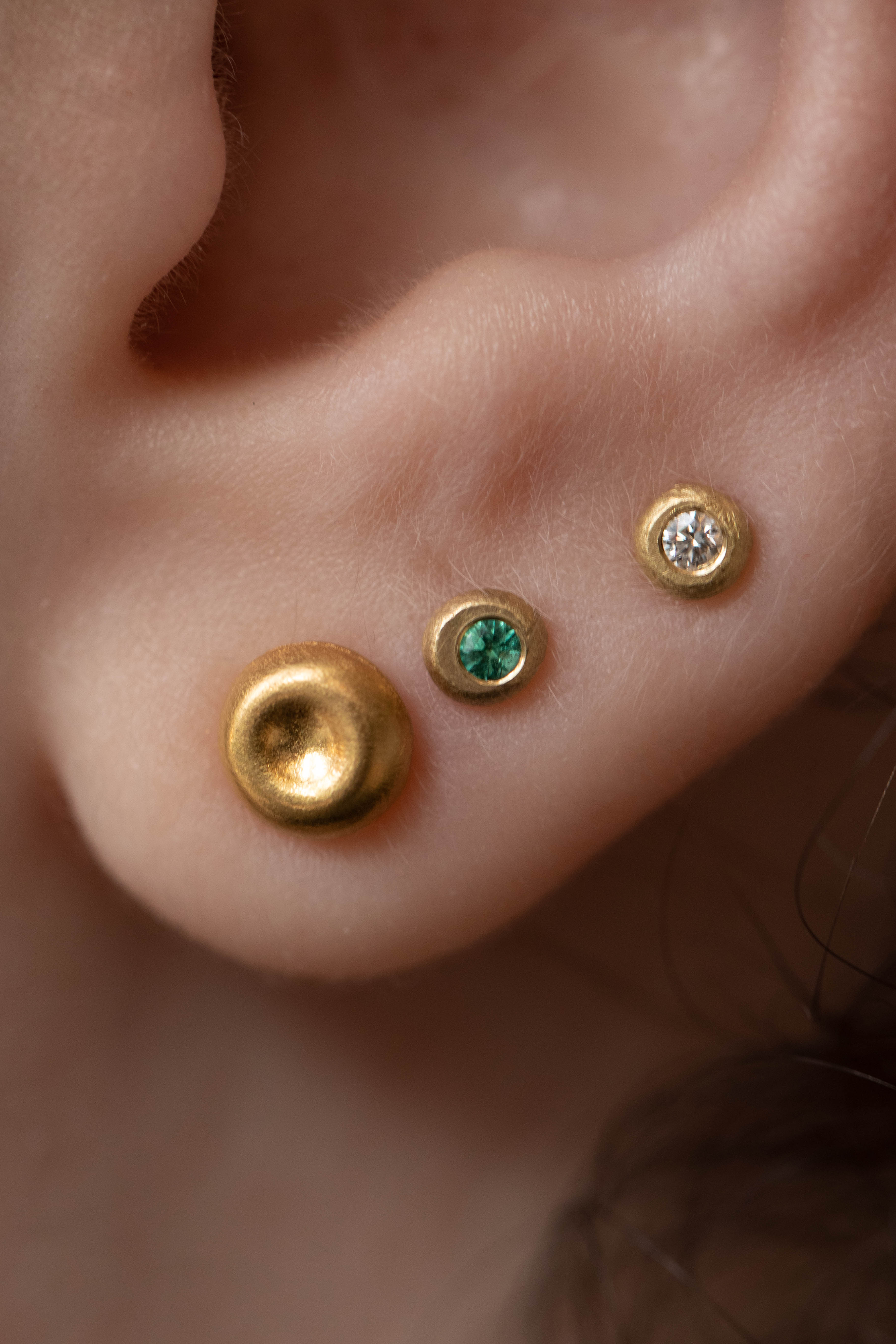East Camp | Plop Studs in 22k Gold - Image 3