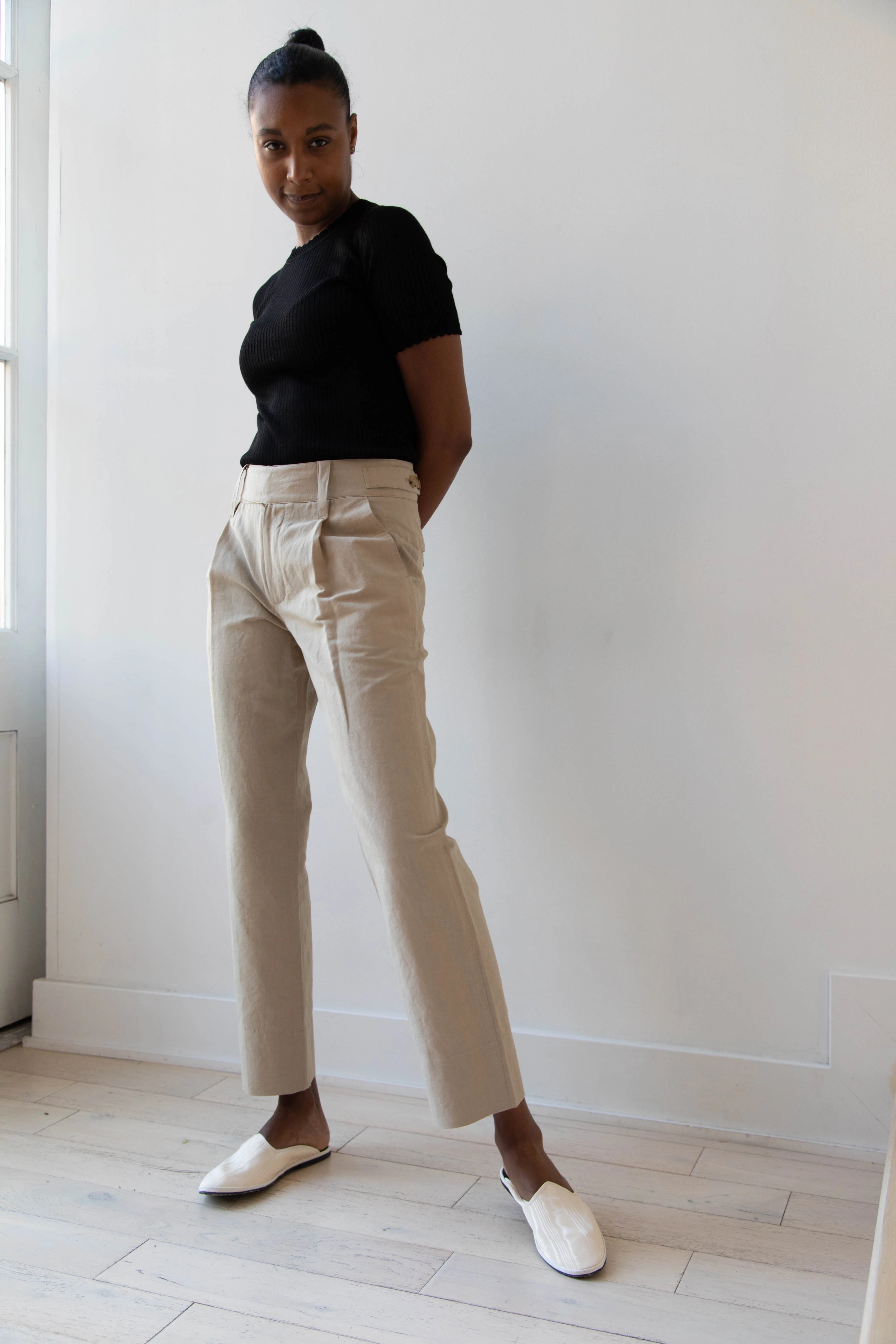 EASTBYEASTWEST | Cotswold Trouser in Matchstick - Image 11