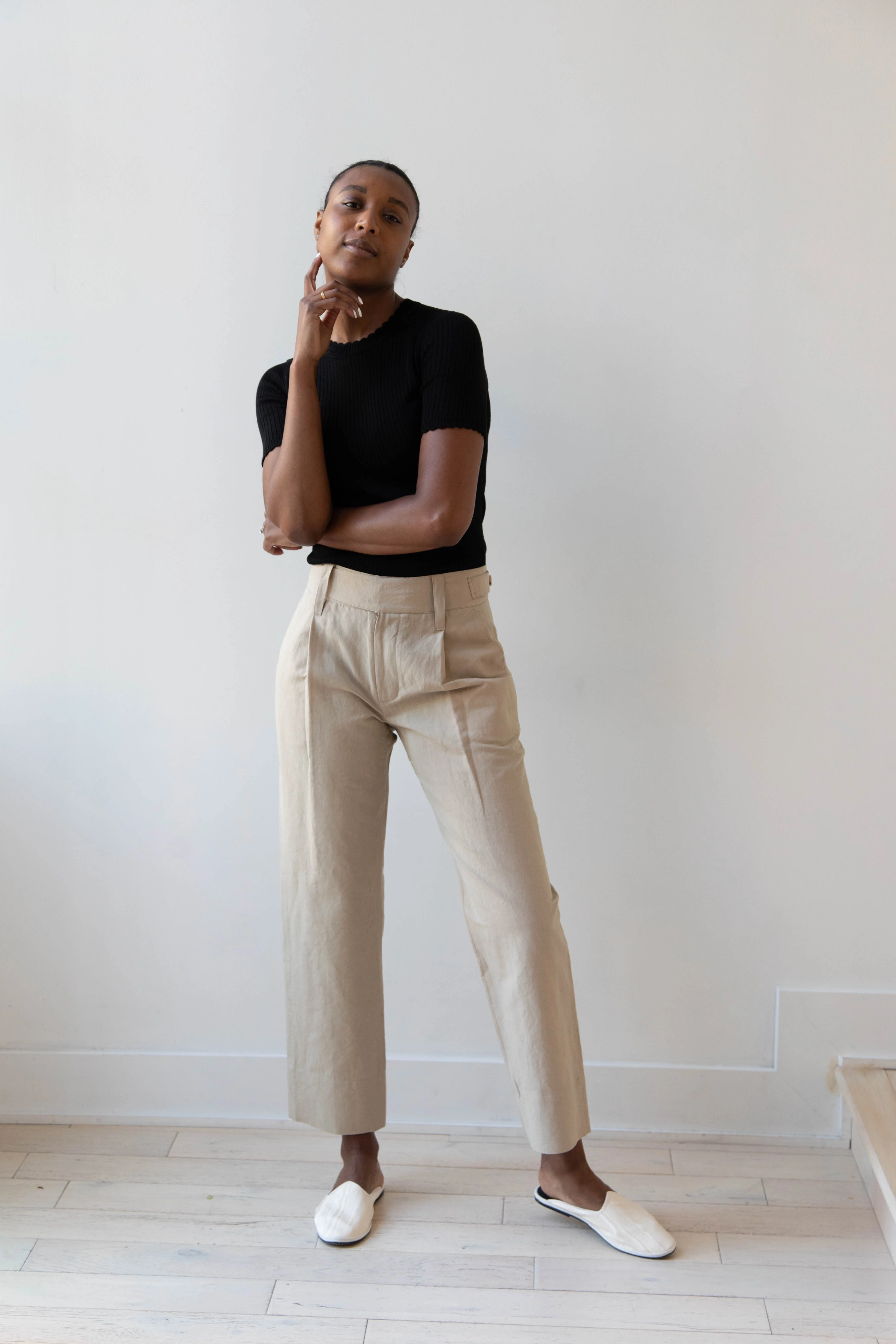 EASTBYEASTWEST | Cotswold Trouser in Matchstick - Image 14