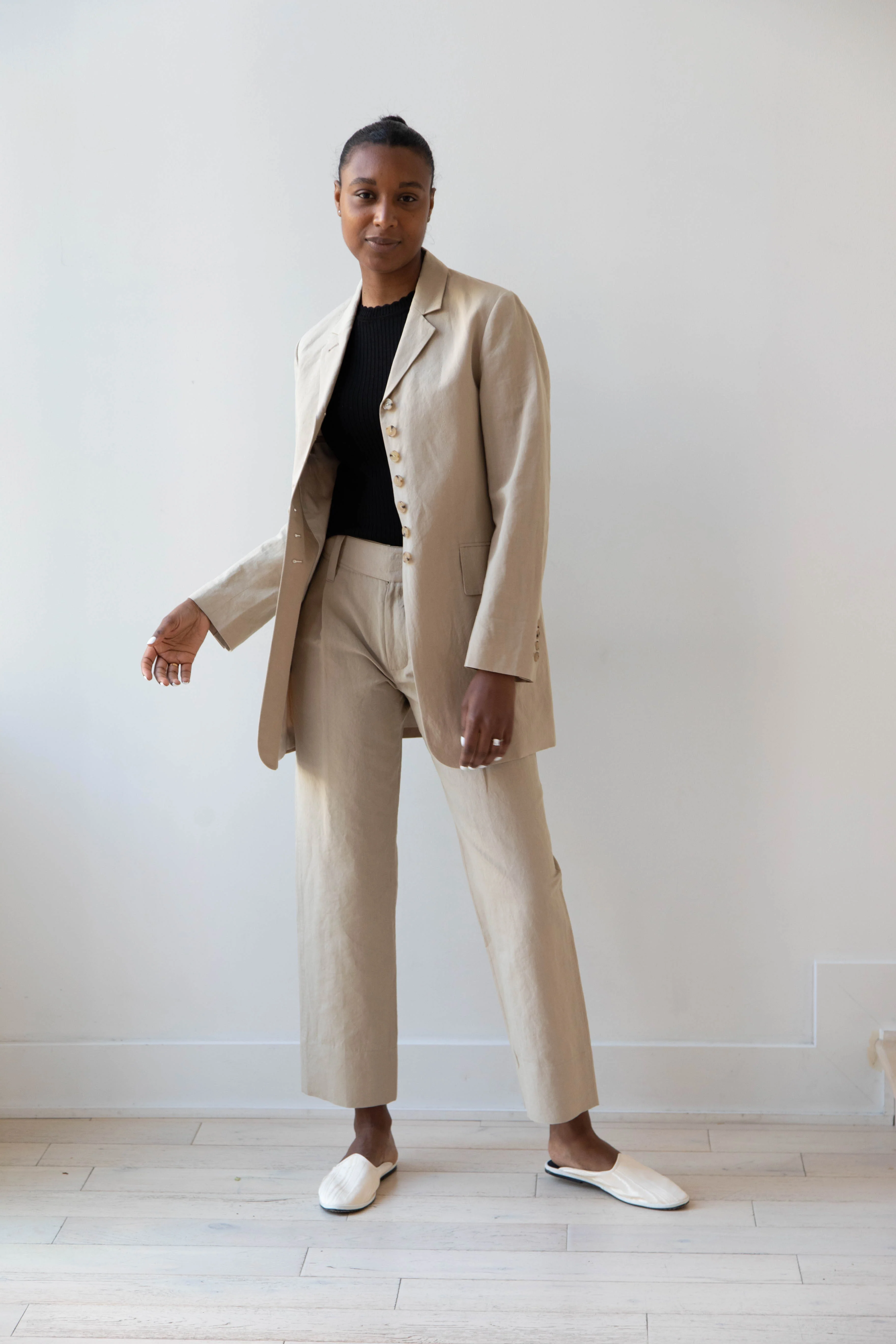 EASTBYEASTWEST | Cotswold Trouser in Matchstick - Image 24