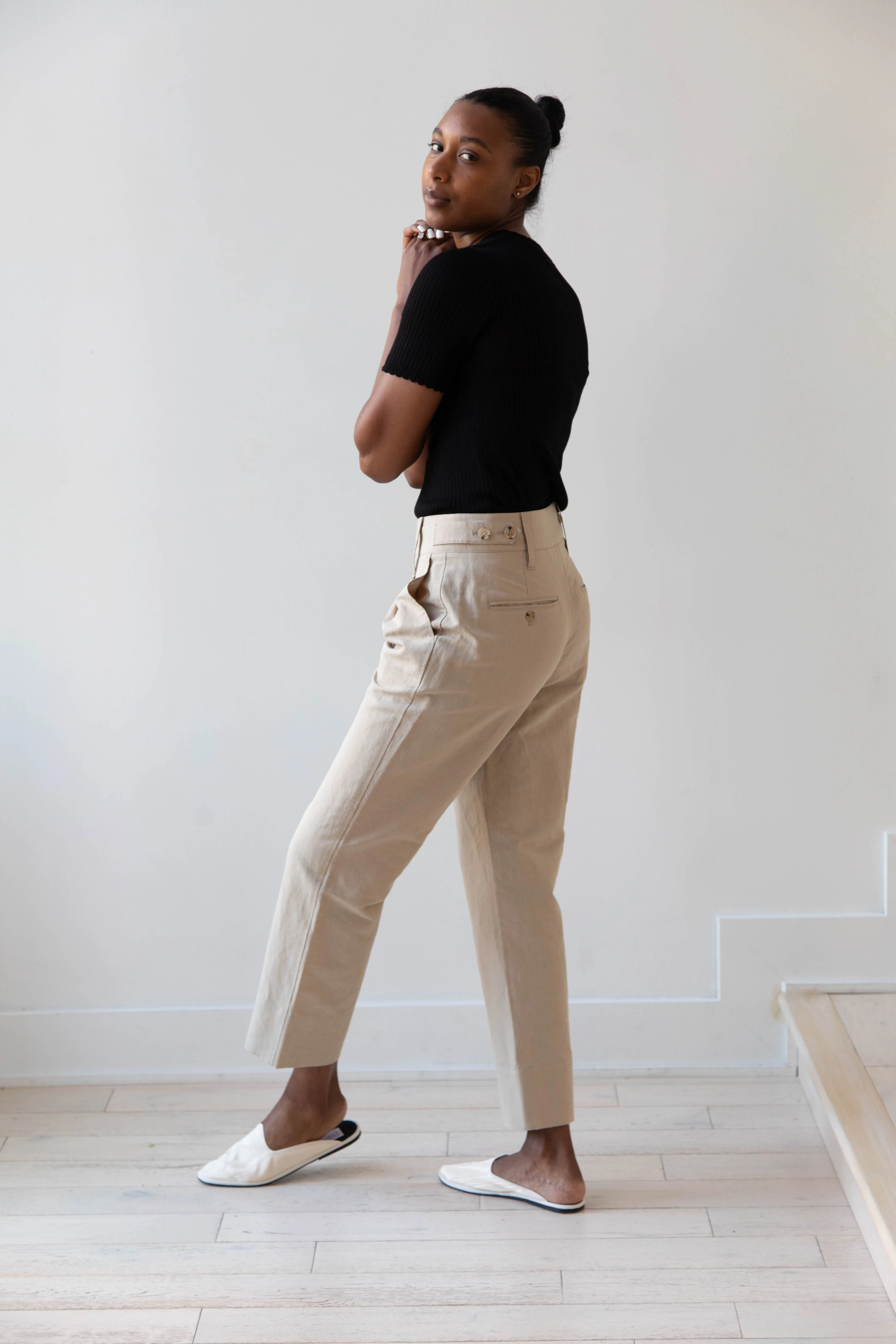 EASTBYEASTWEST | Cotswold Trouser in Matchstick - Image 25