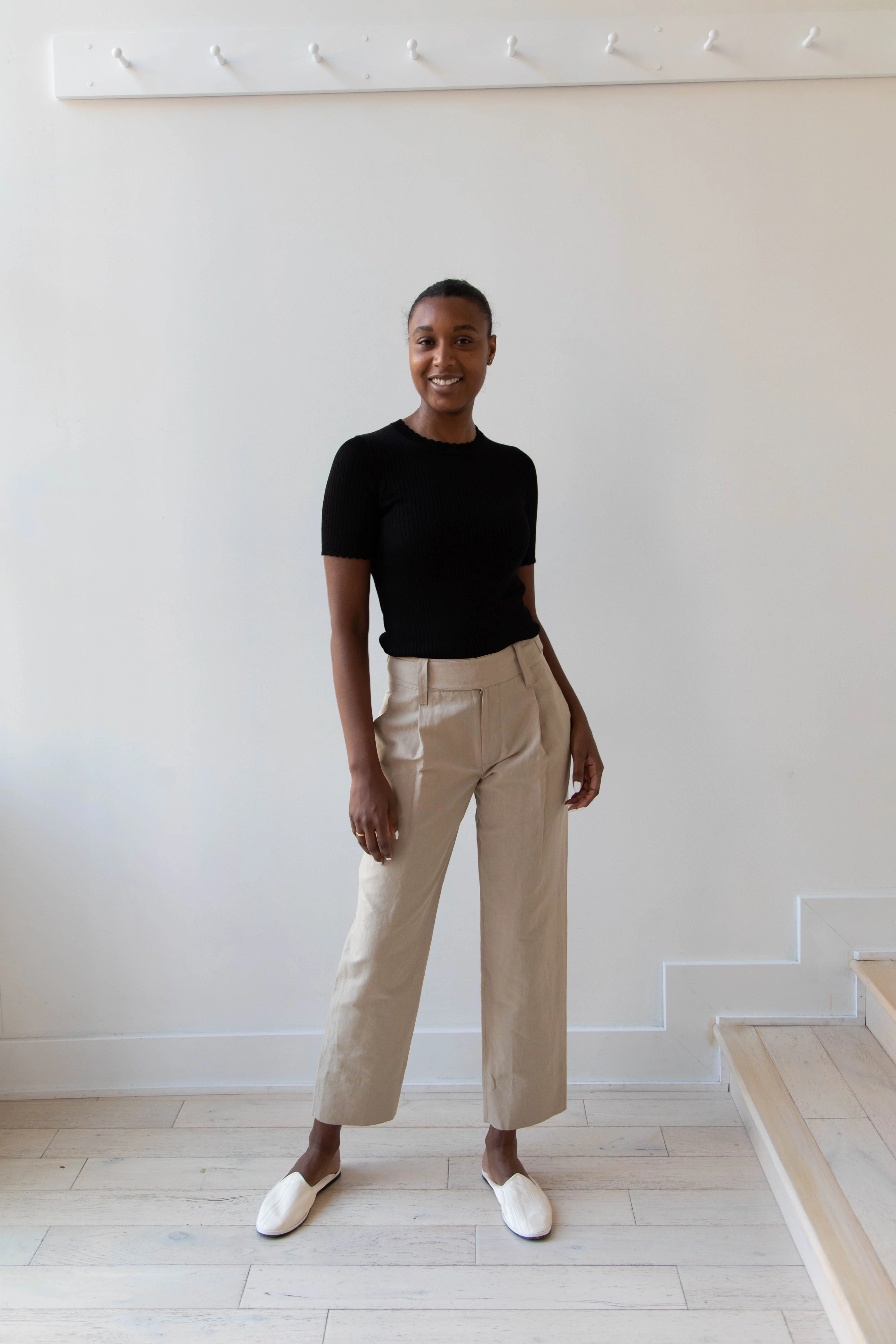 EASTBYEASTWEST | Cotswold Trouser in Matchstick - Image 3