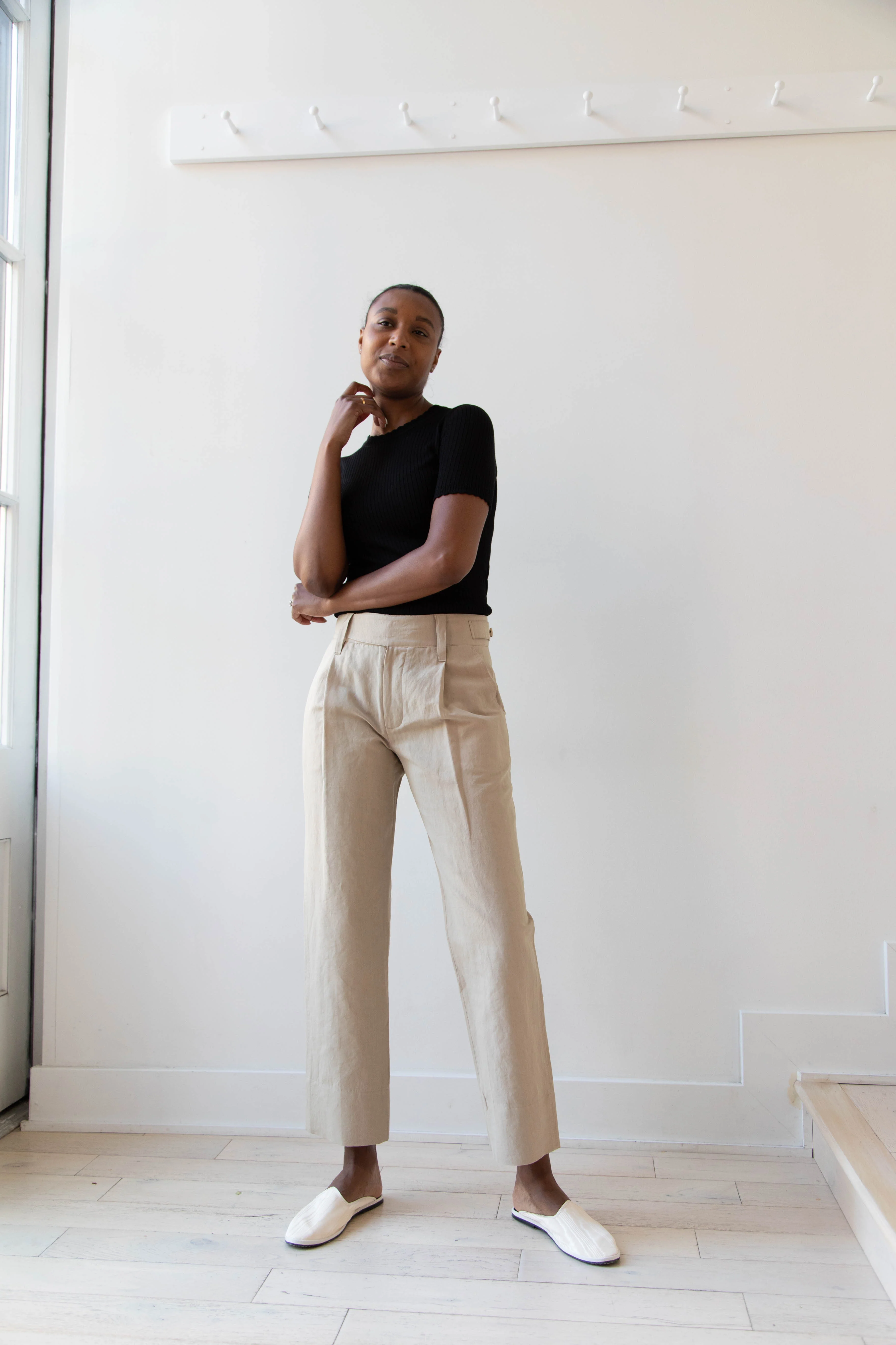 EASTBYEASTWEST | Cotswold Trouser in Matchstick - Image 6