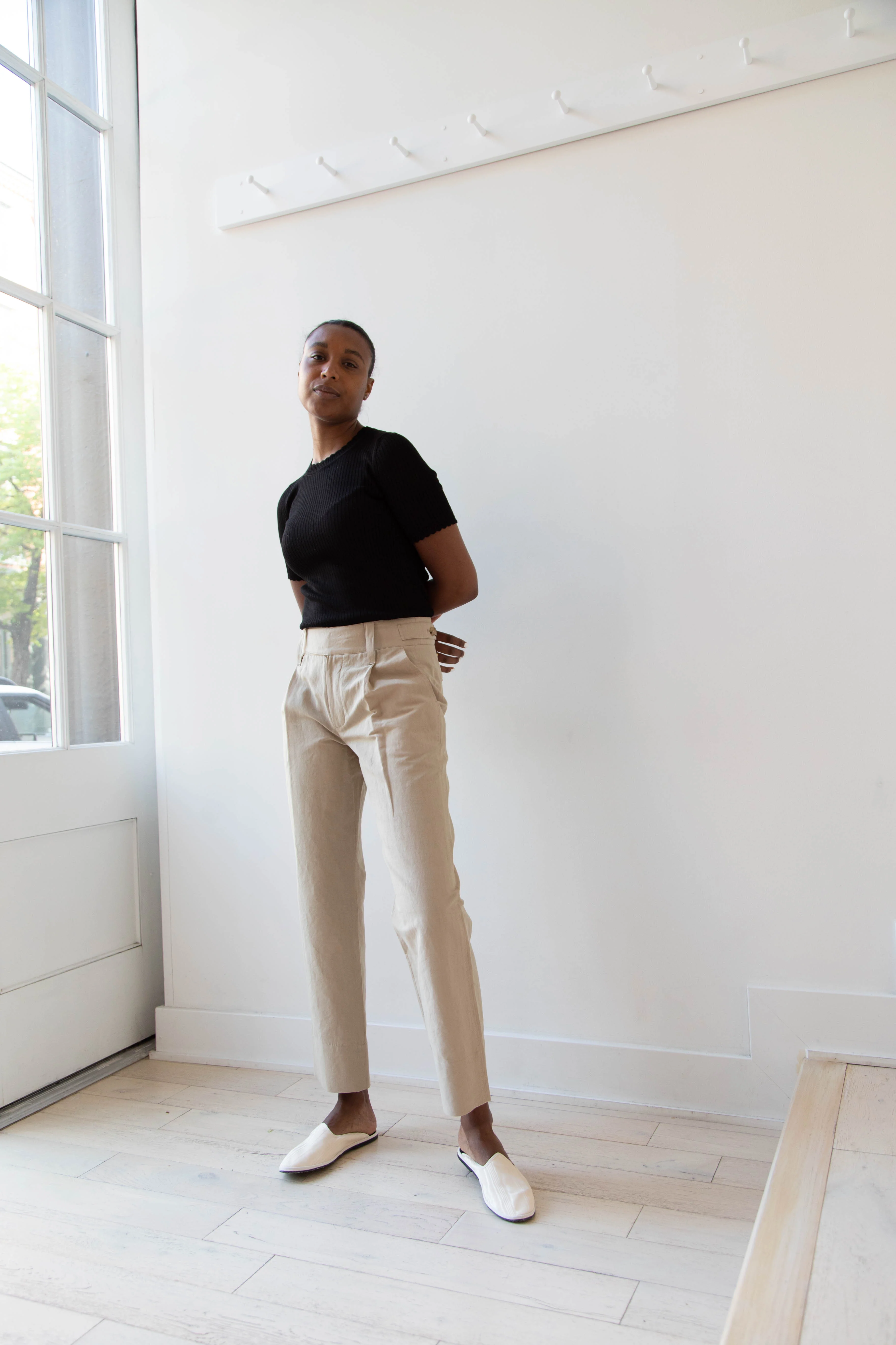 EASTBYEASTWEST | Cotswold Trouser in Matchstick - Image 9