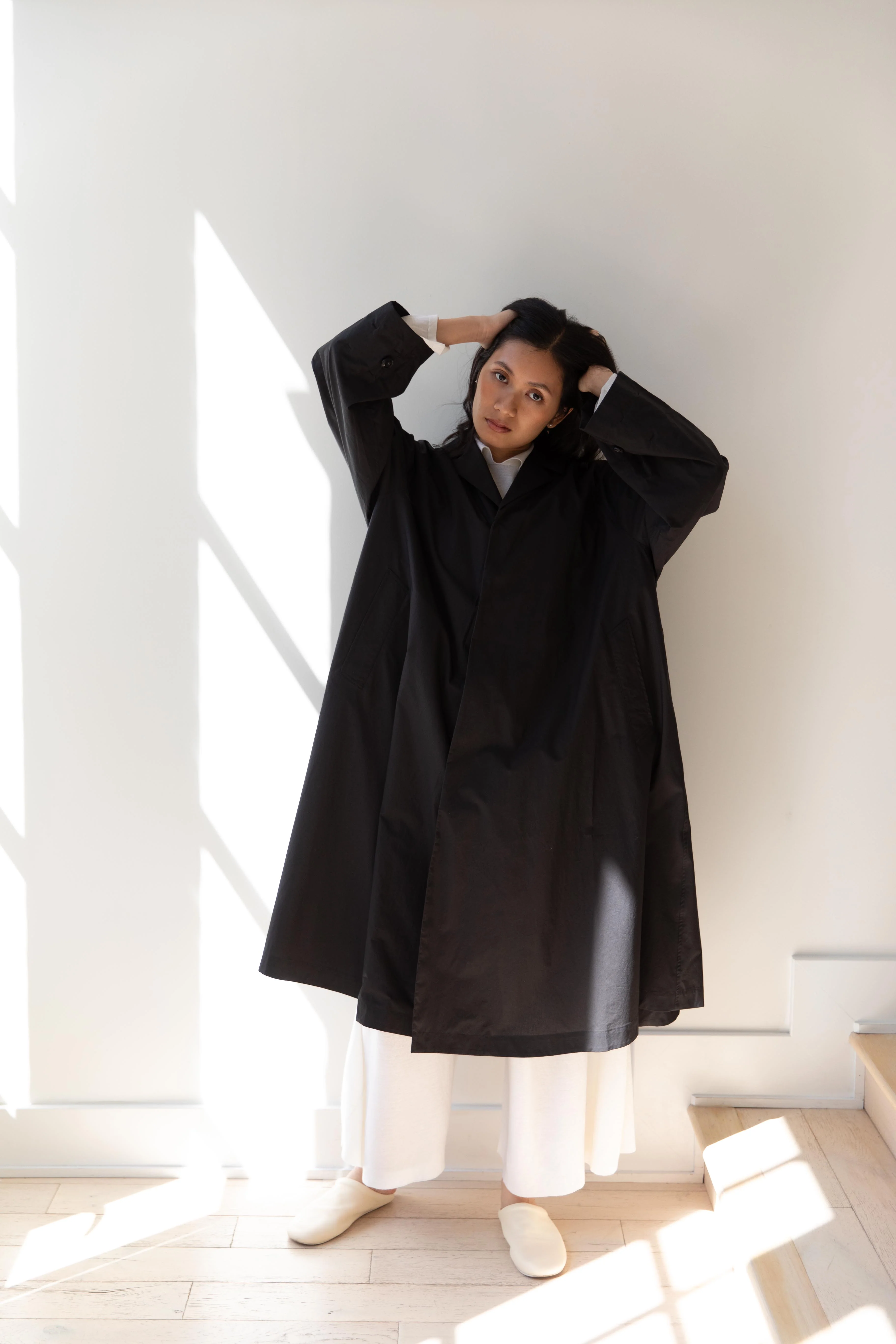 École De Curiosités | Charlie Coat in Black - Image 23
