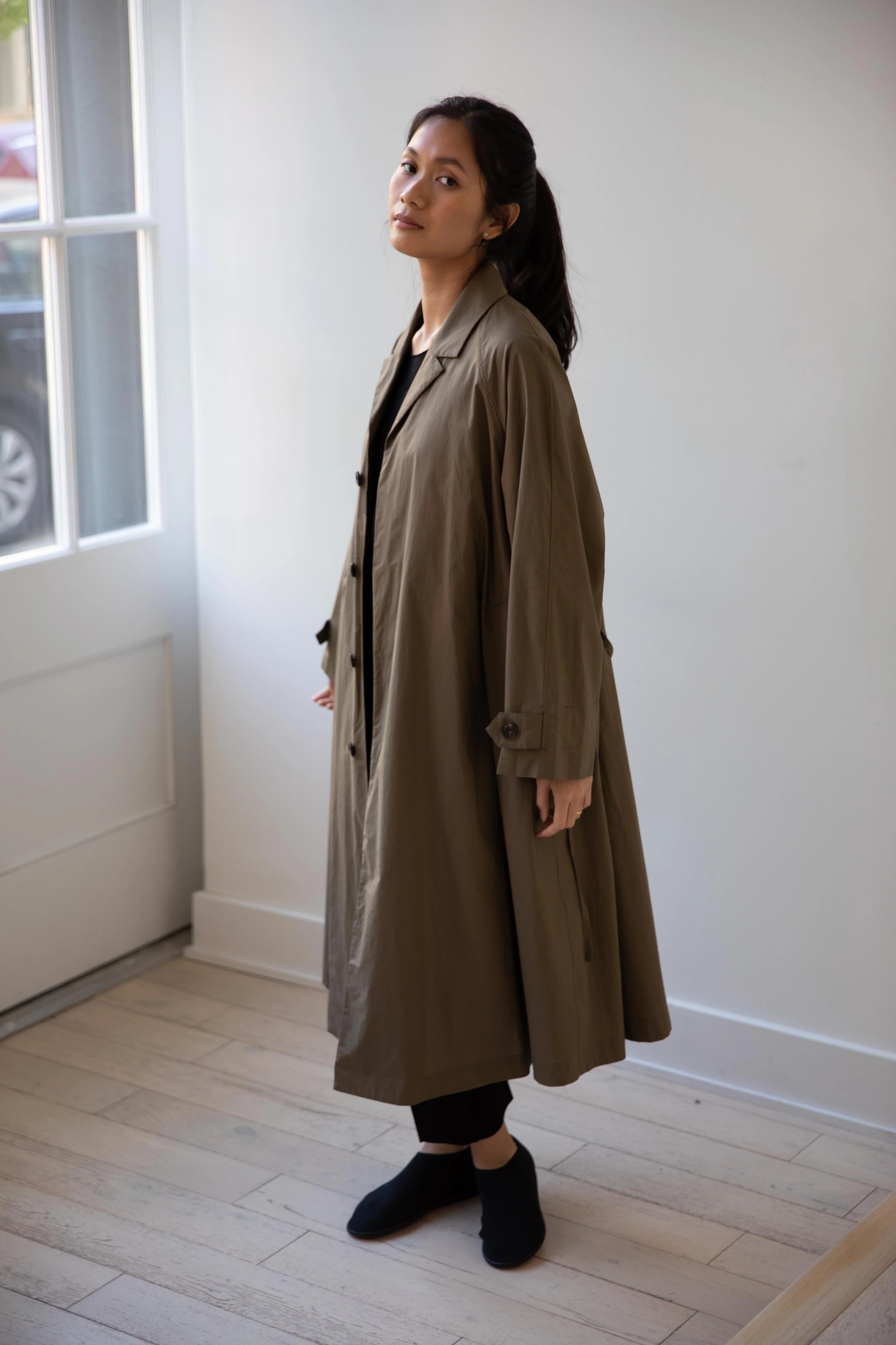 École De Curiosités | Charlie Coat in Forest Green - Image 19