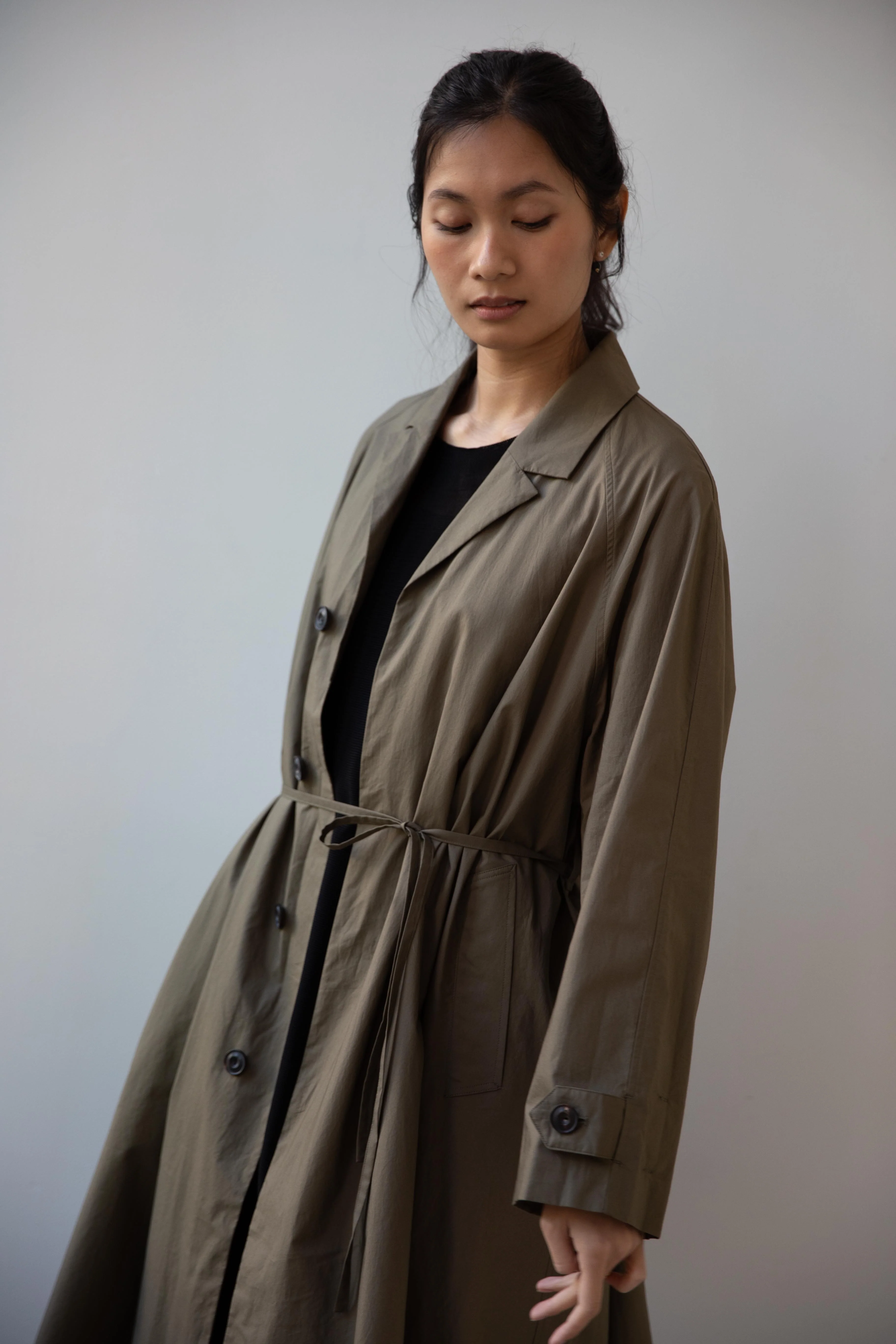 École De Curiosités | Charlie Coat in Forest Green - Image 25