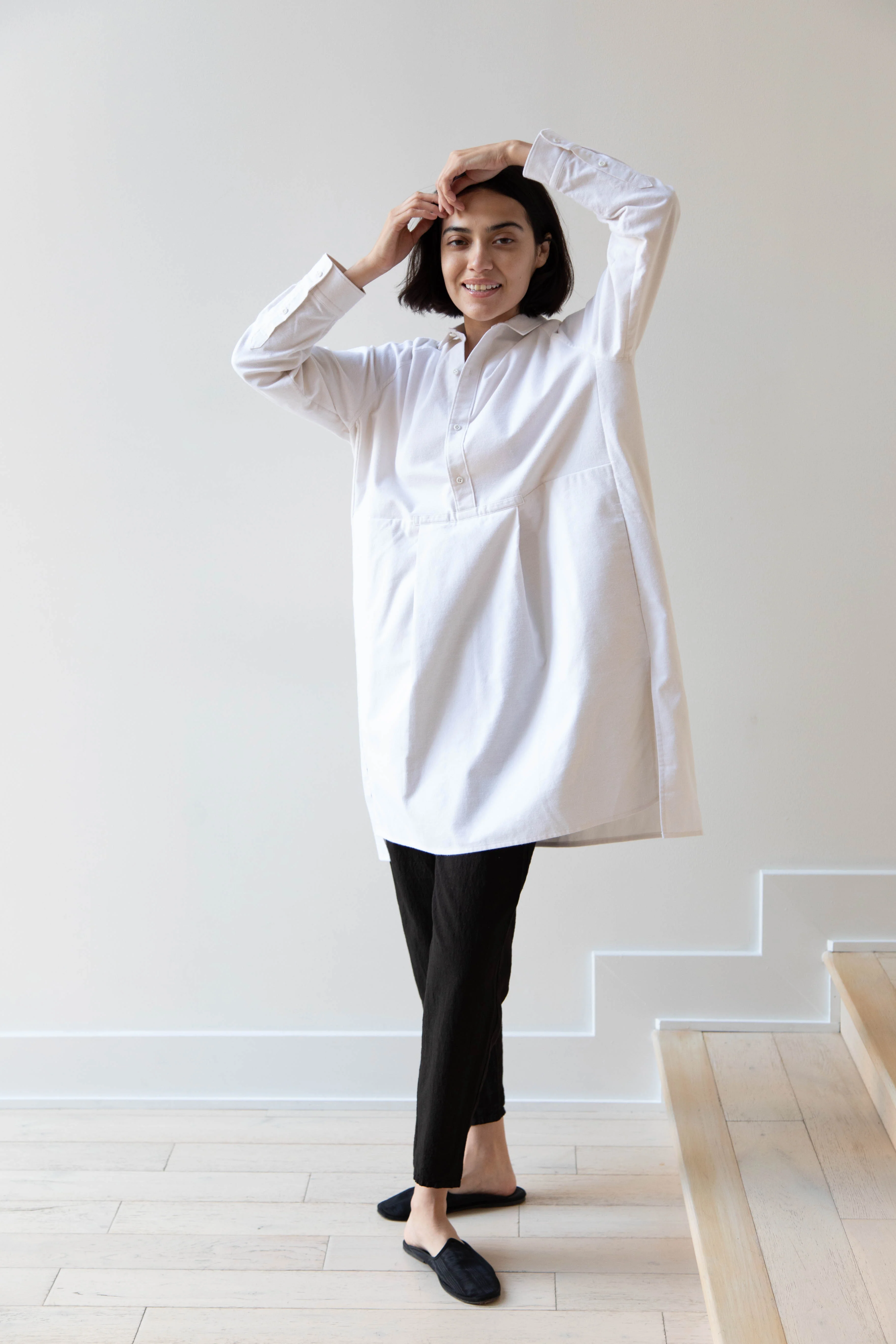 École De Curiosités | Duncan Shirt in Ivory - Image 15