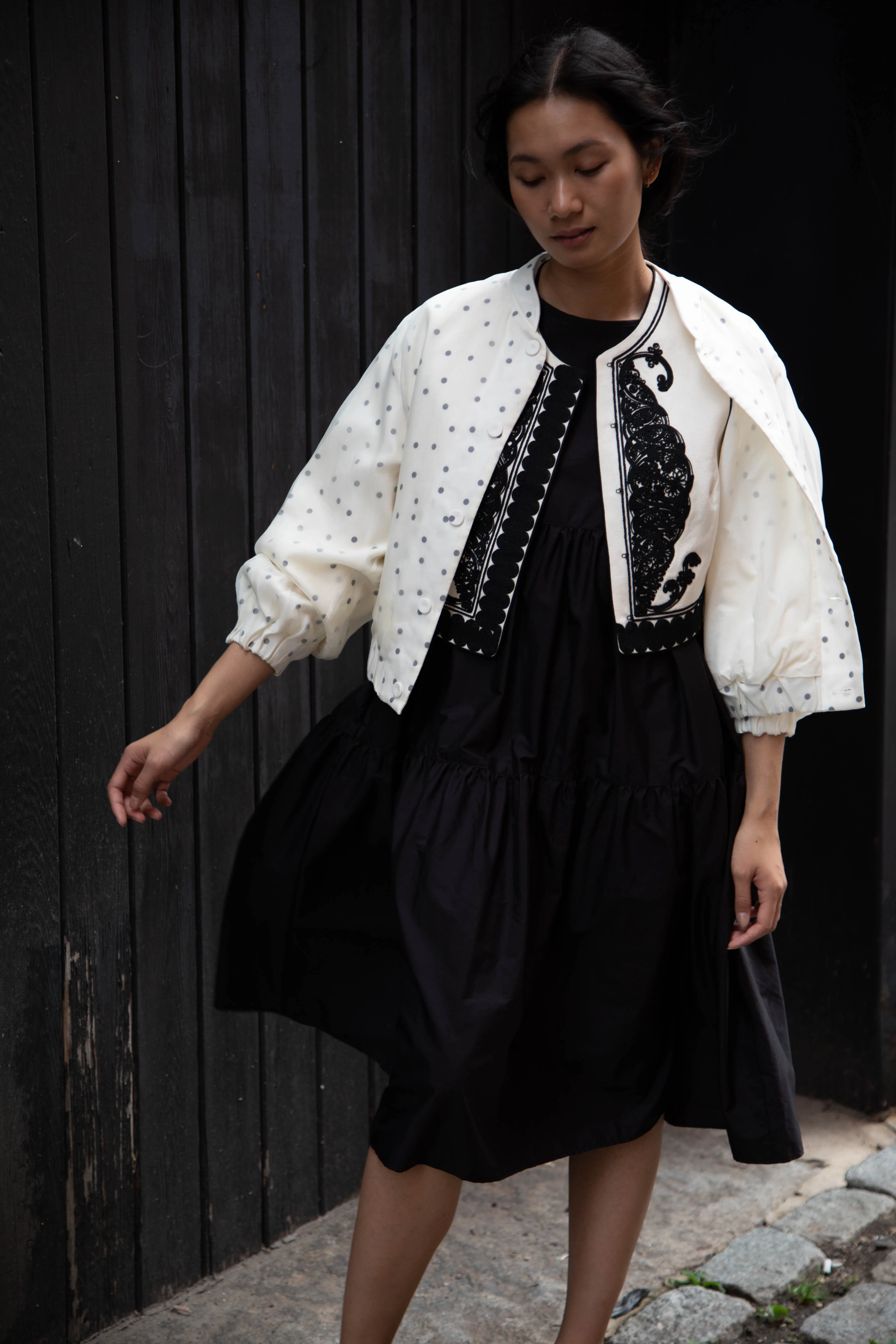 École De Curiosités | Felix - Ross Jacket in Dots - Image 3