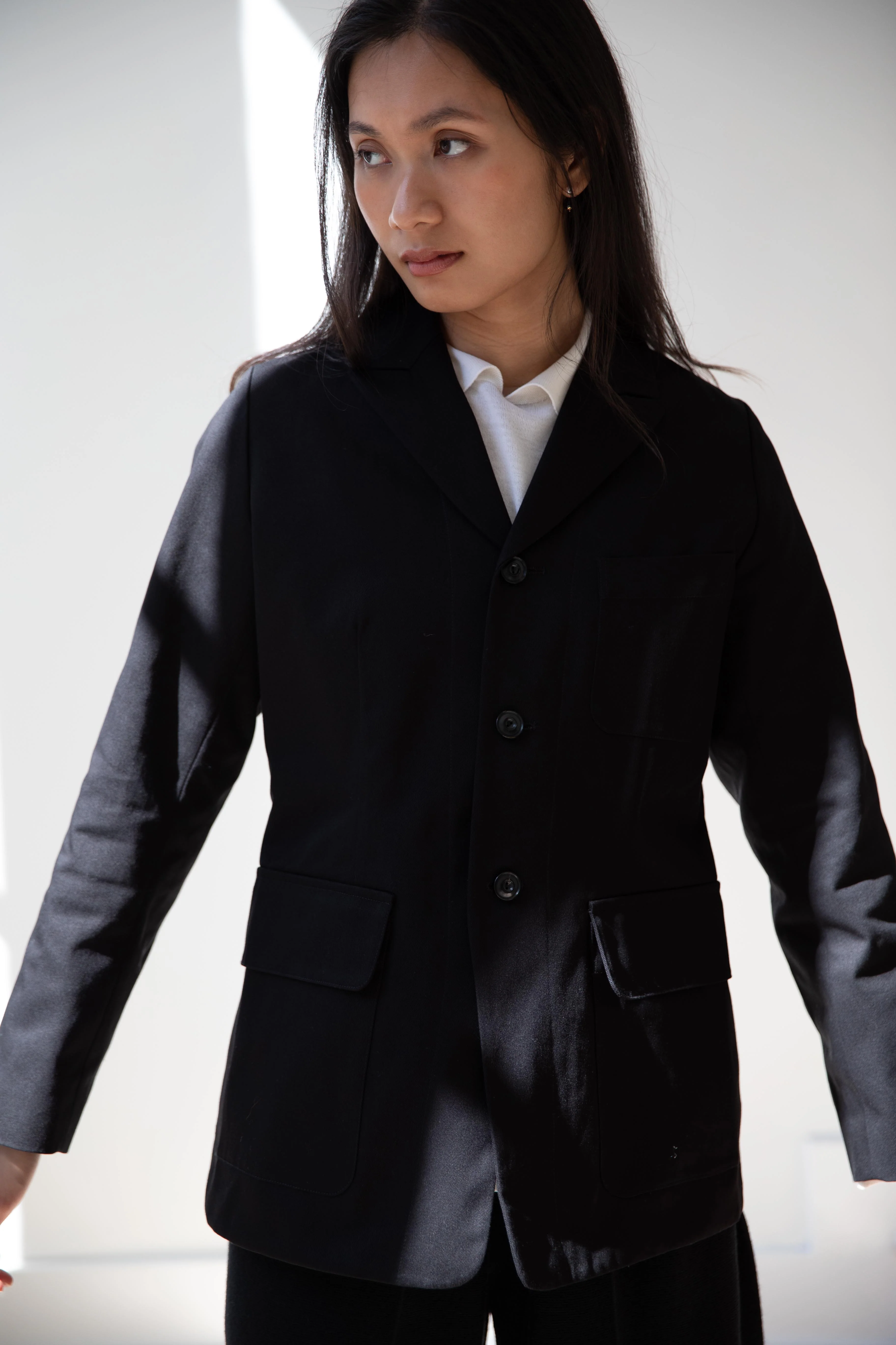 École De Curiosités | Henri Jacket in Black - Image 12