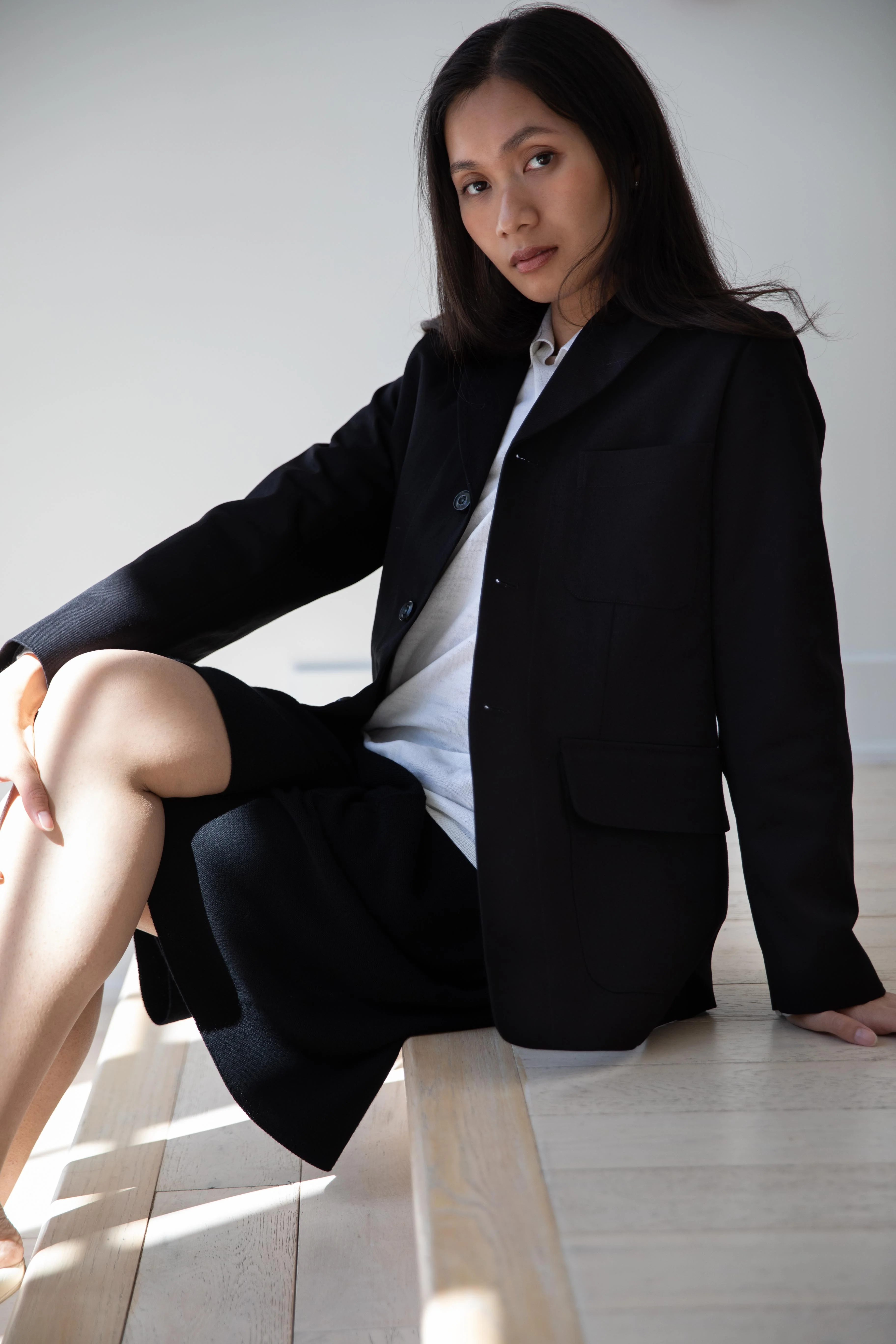 École De Curiosités | Henri Jacket in Black - Image 8