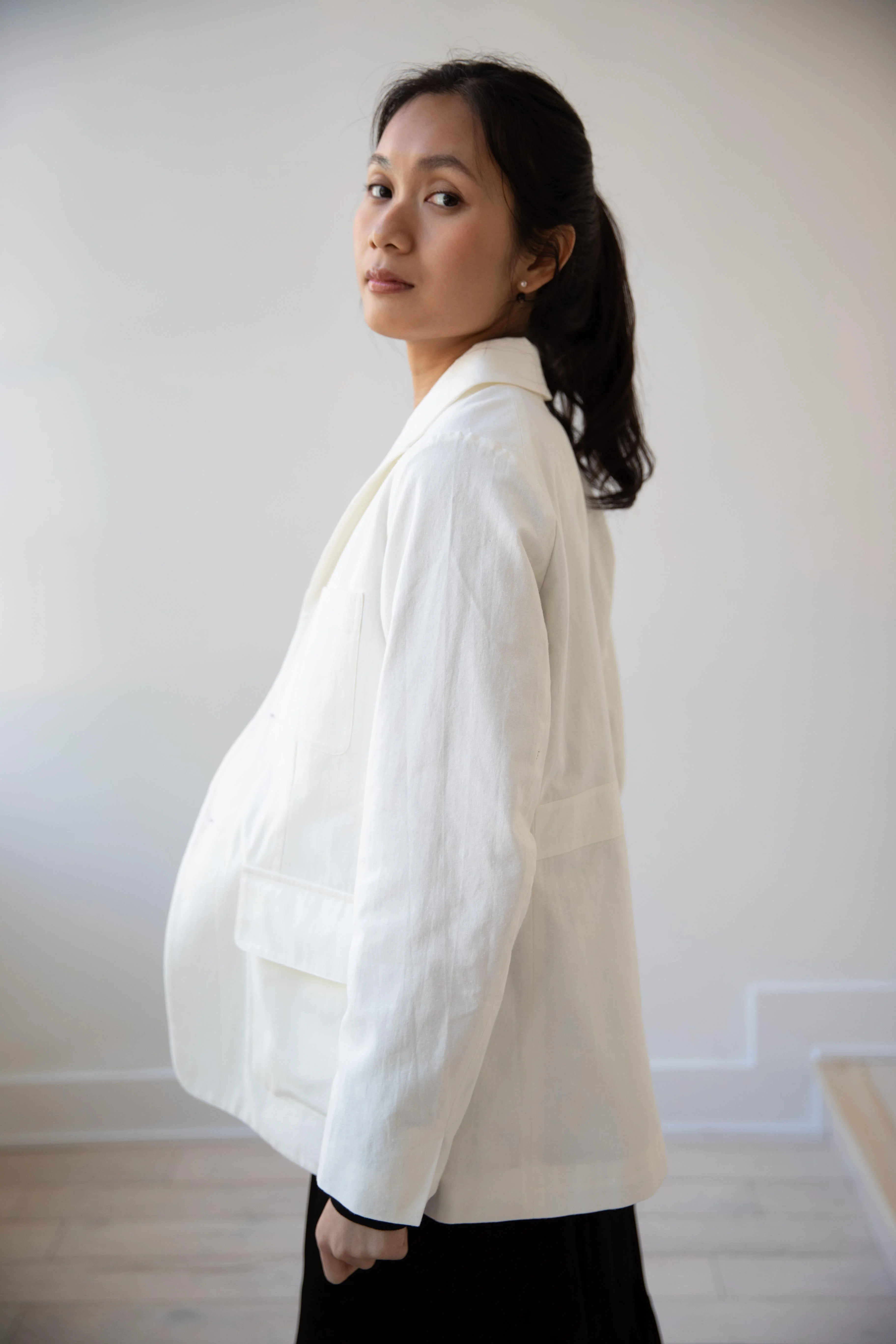 École De Curiosités | Henri Jacket in Off White - Image 12
