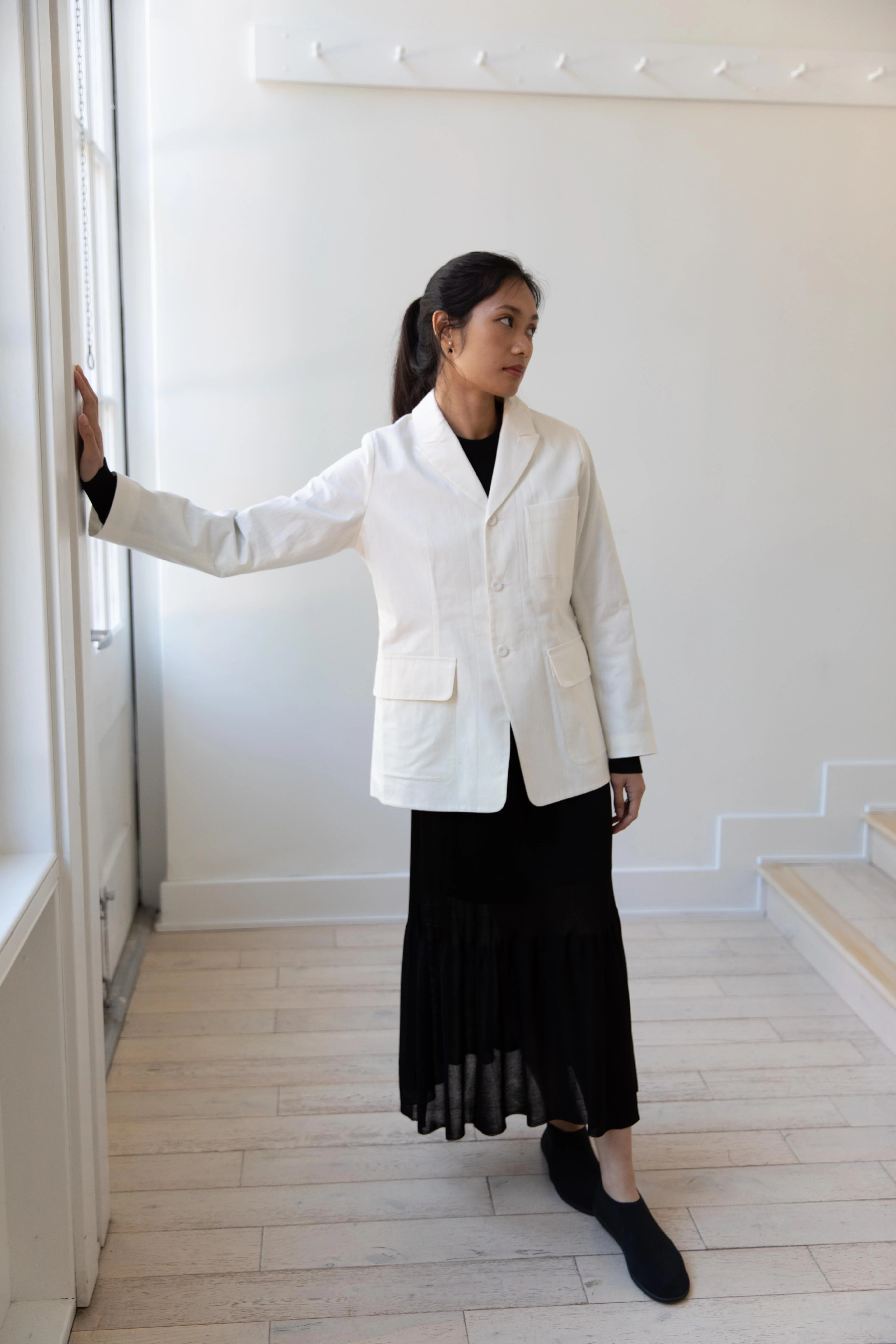 École De Curiosités | Henri Jacket in Off White - Image 39