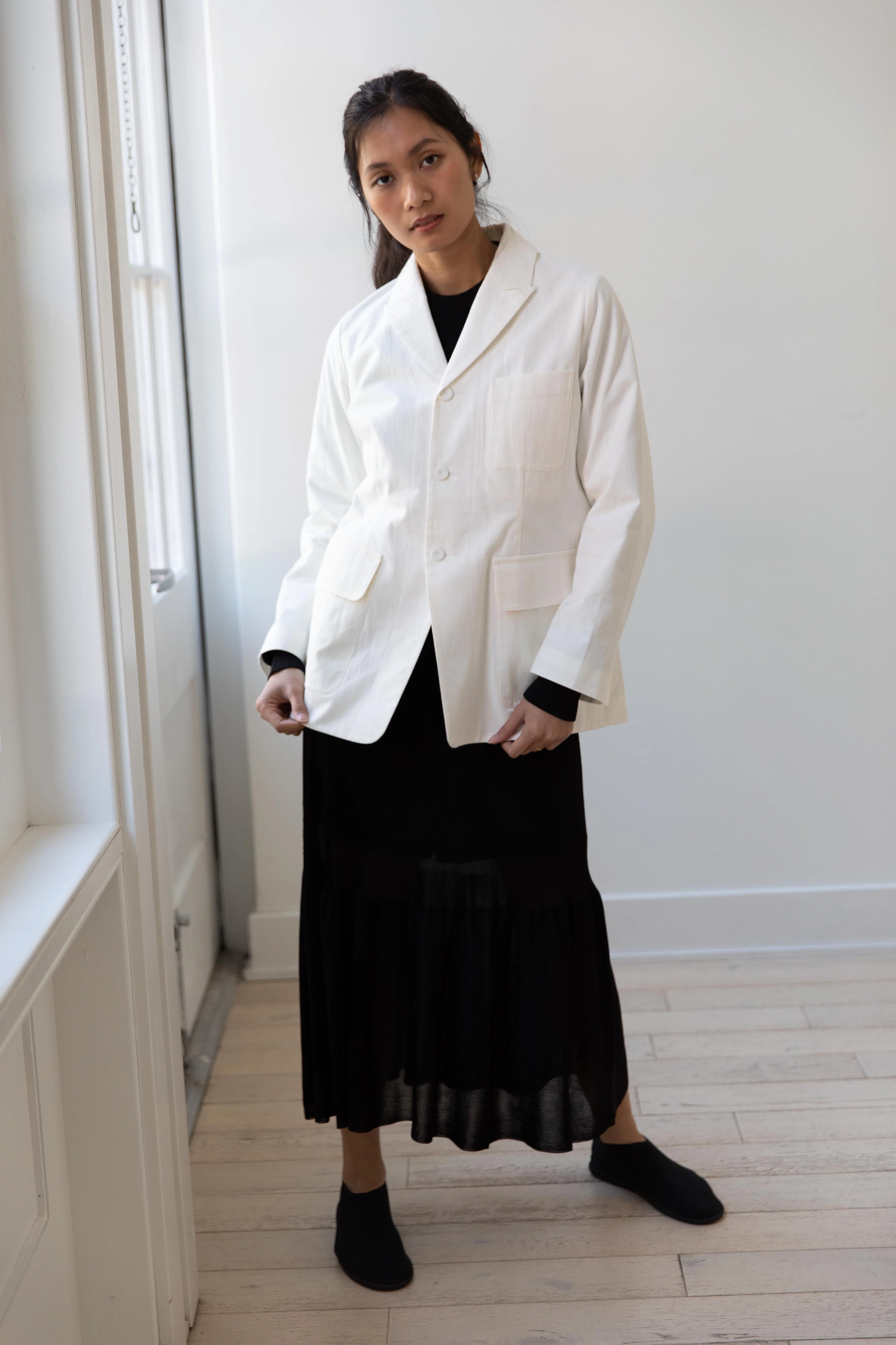 École De Curiosités | Henri Jacket in Off White - Image 4