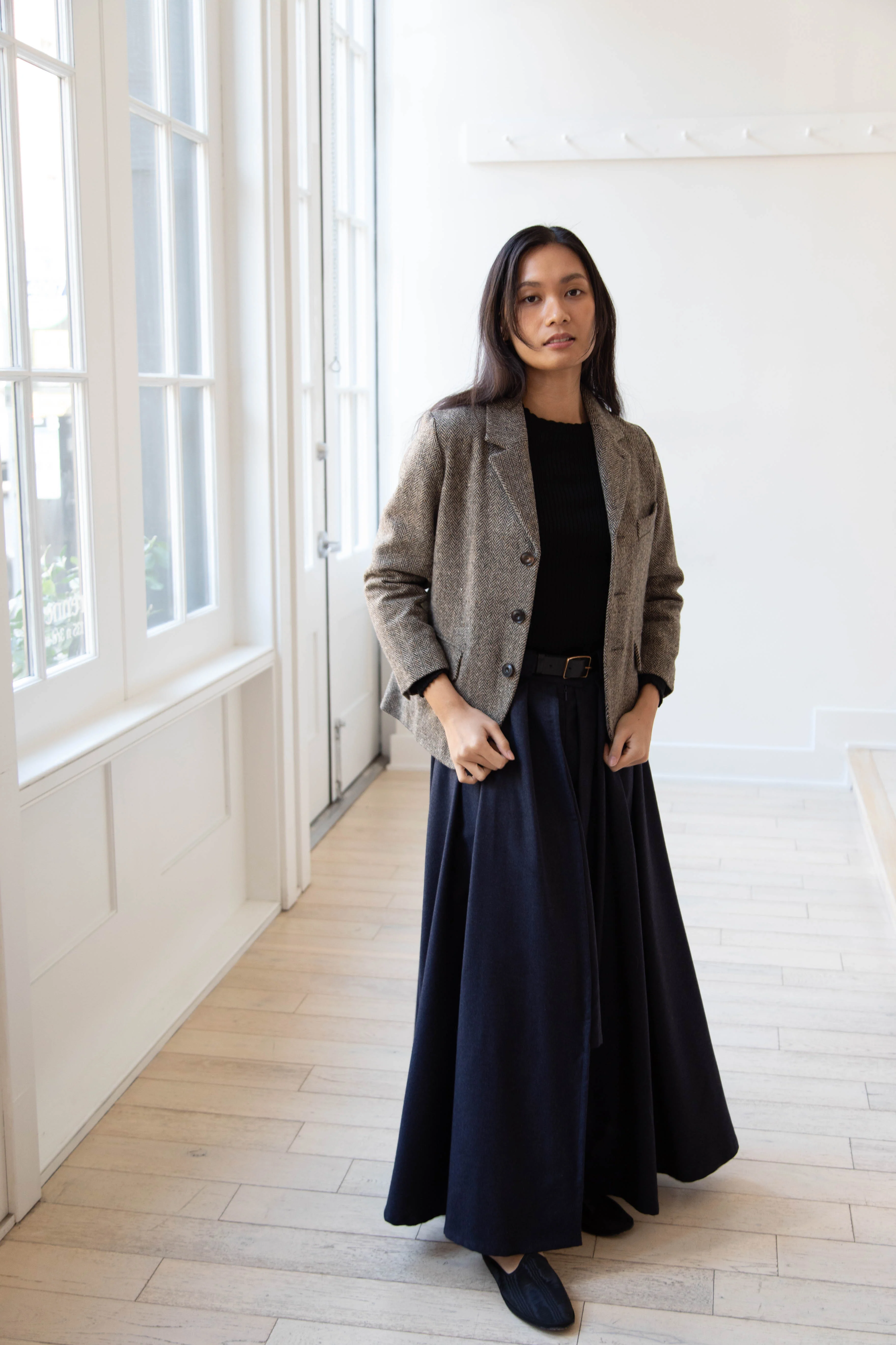 École de Curiosités | Joshua Jacket in Herringbone Wool - Image 3