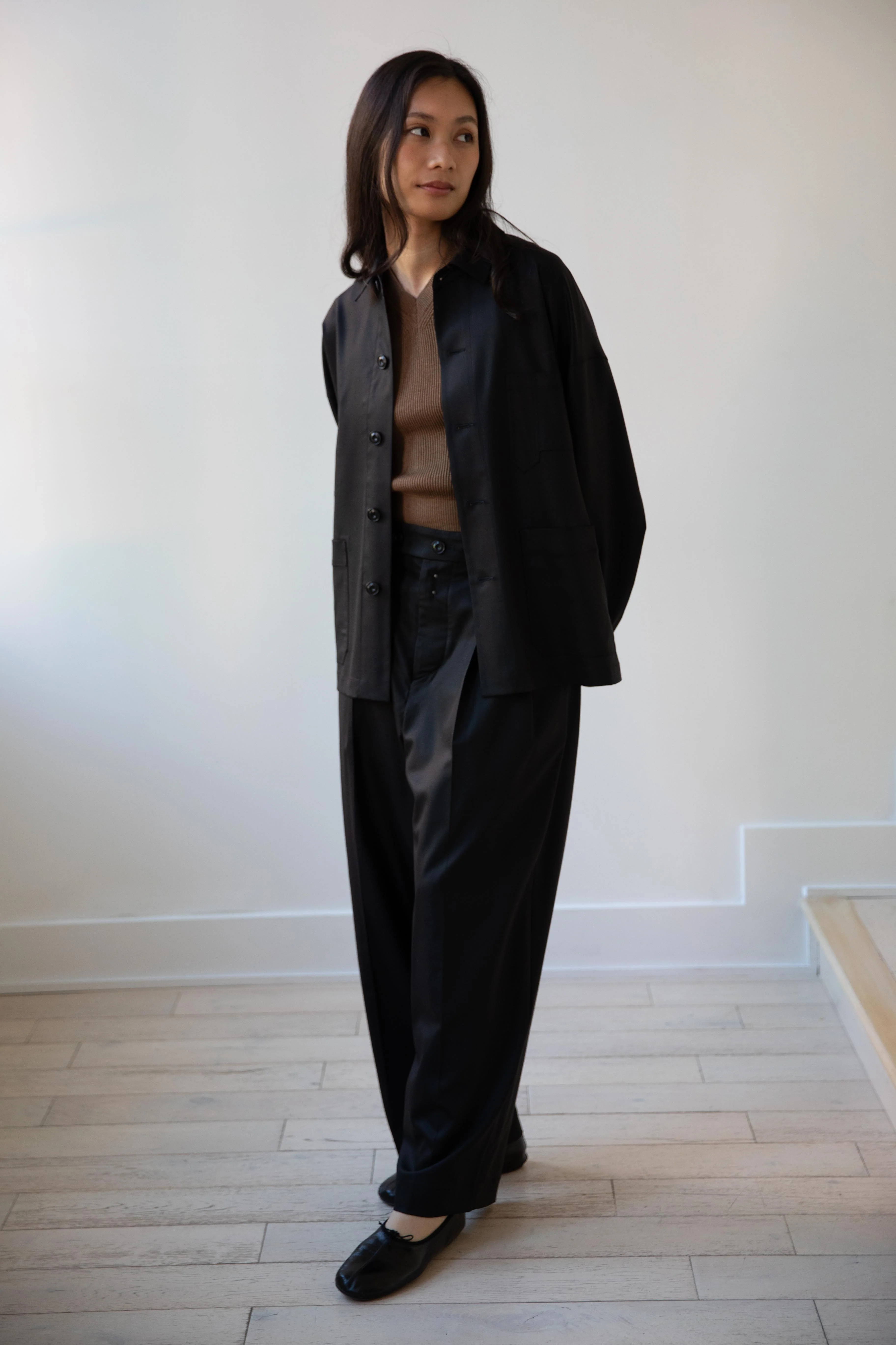 École De Curiosités | Philip-Hubert Trousers in Black - Image 29
