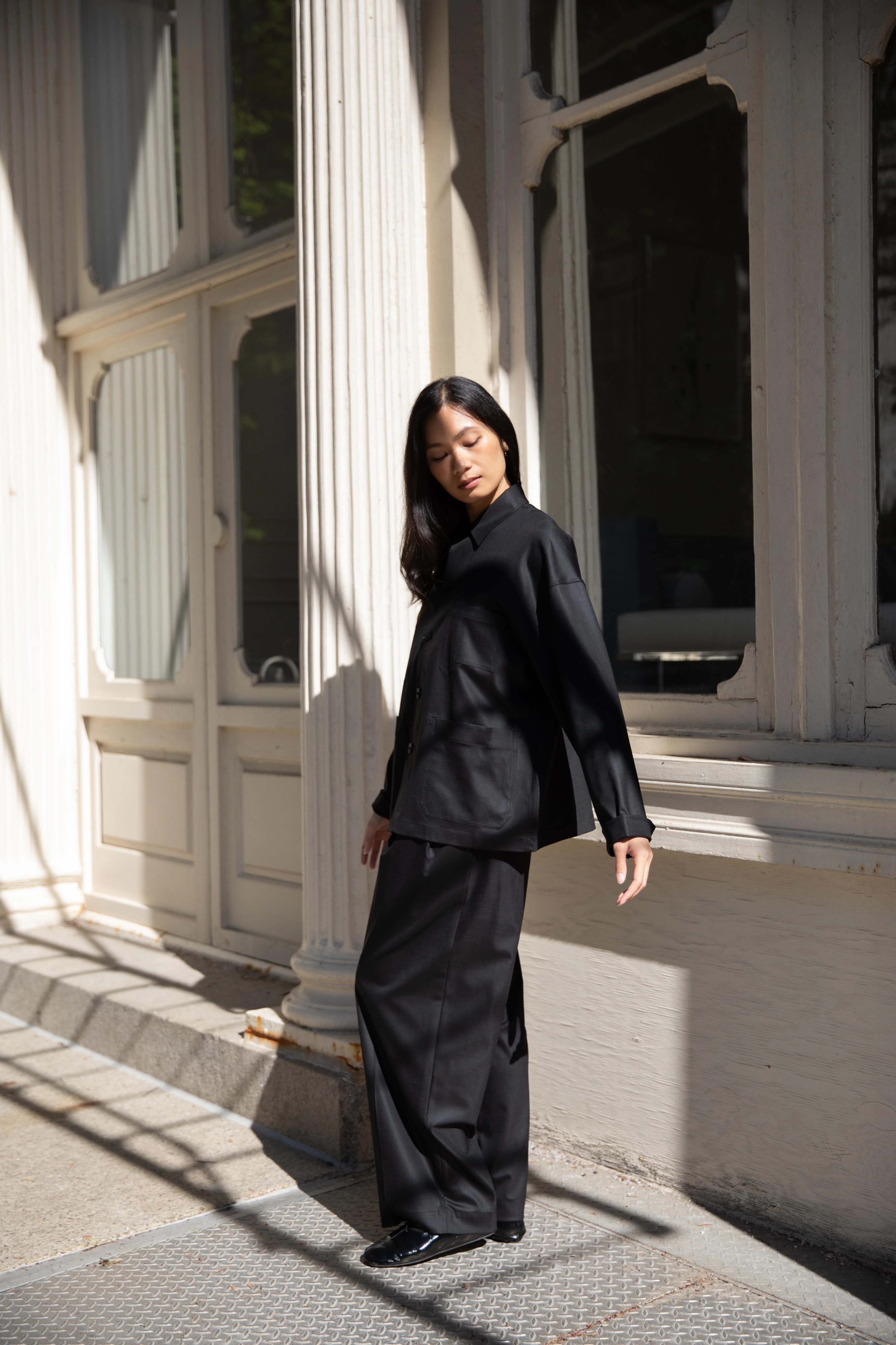 École De Curiosités | Philip-Hubert Trousers in Black - Image 39