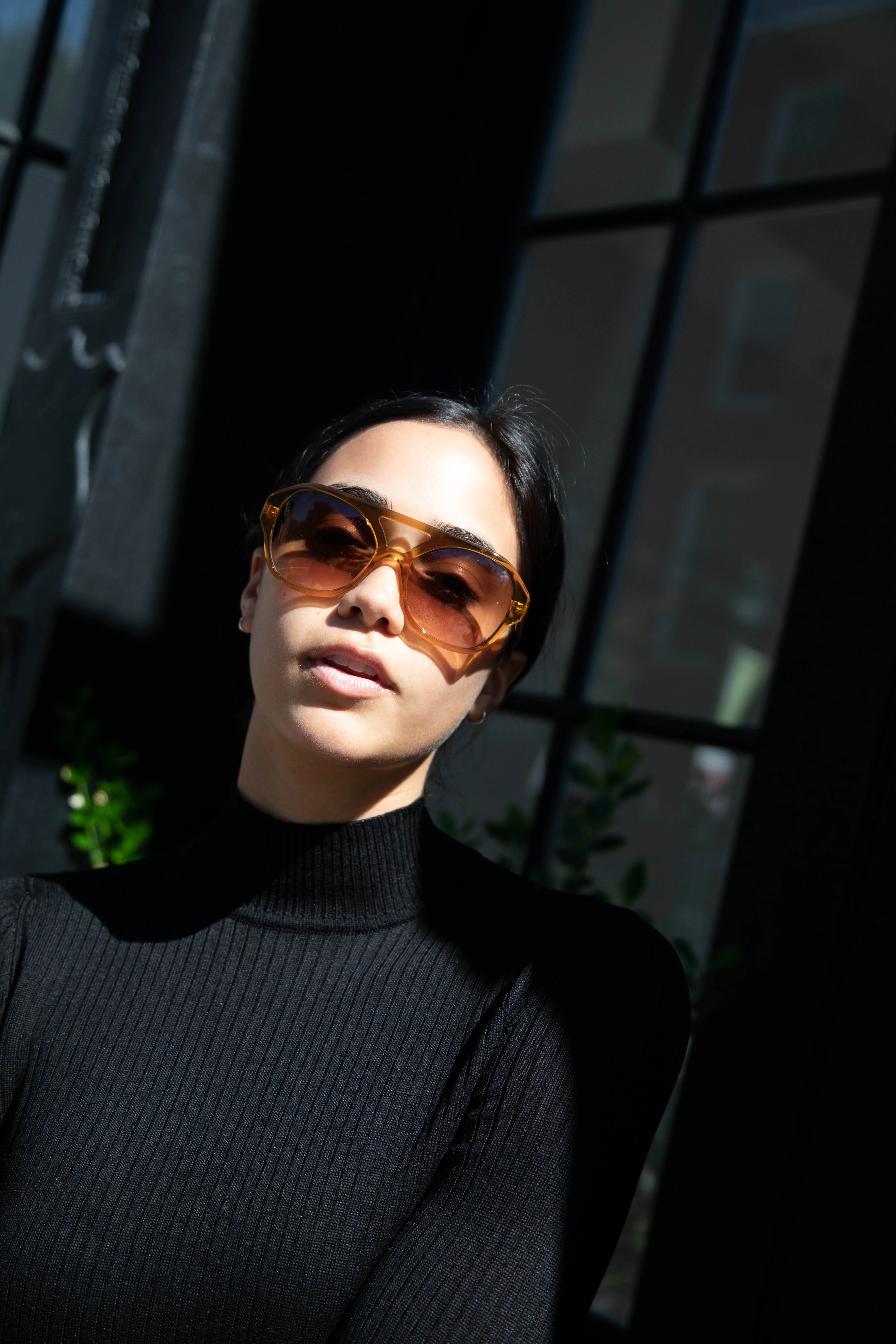 Eva Masaki | Chiyo Sunglasses in Golda - Image 10