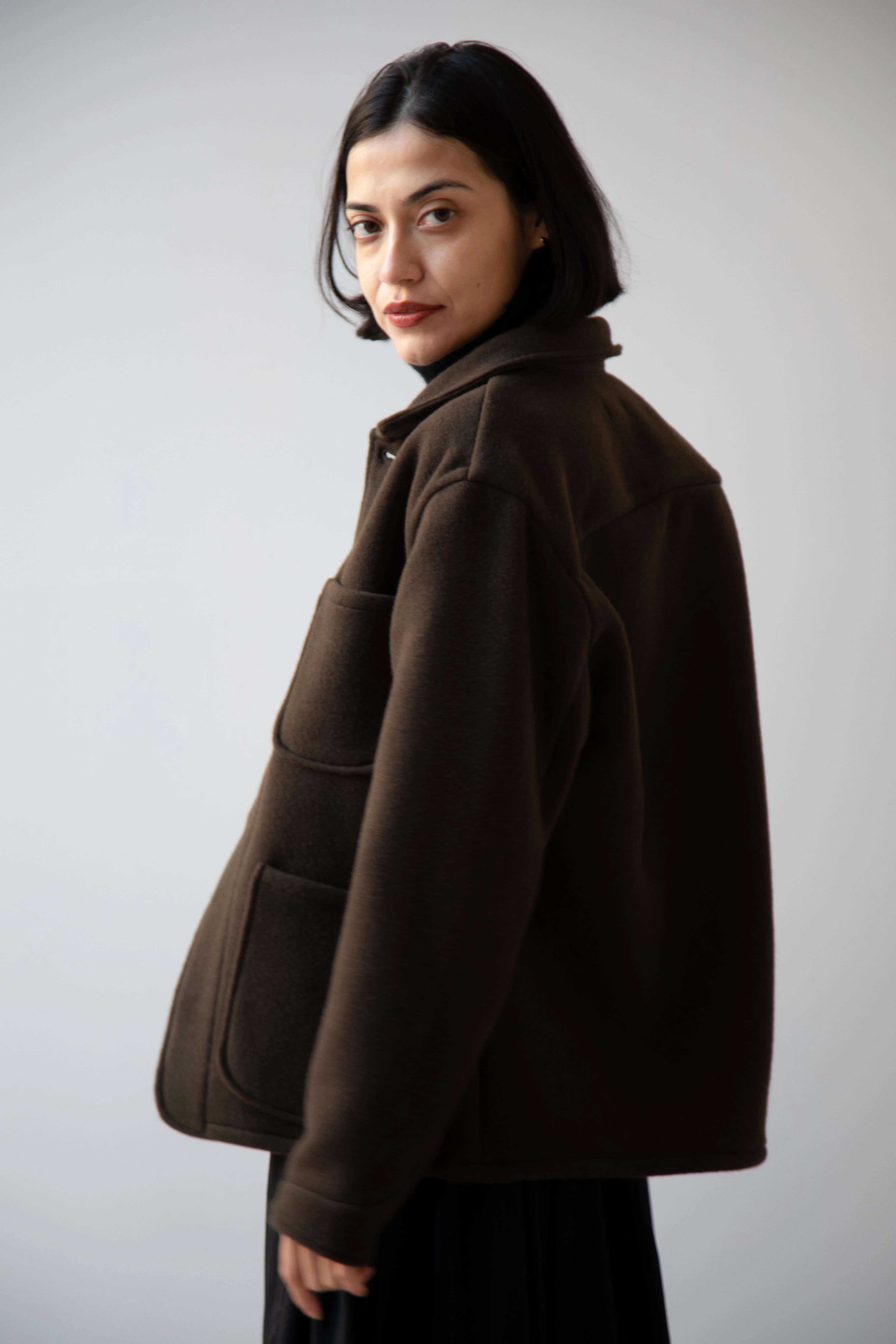 Evan Kinori | Three Pocket Jacket in Dark Olive - Image 17
