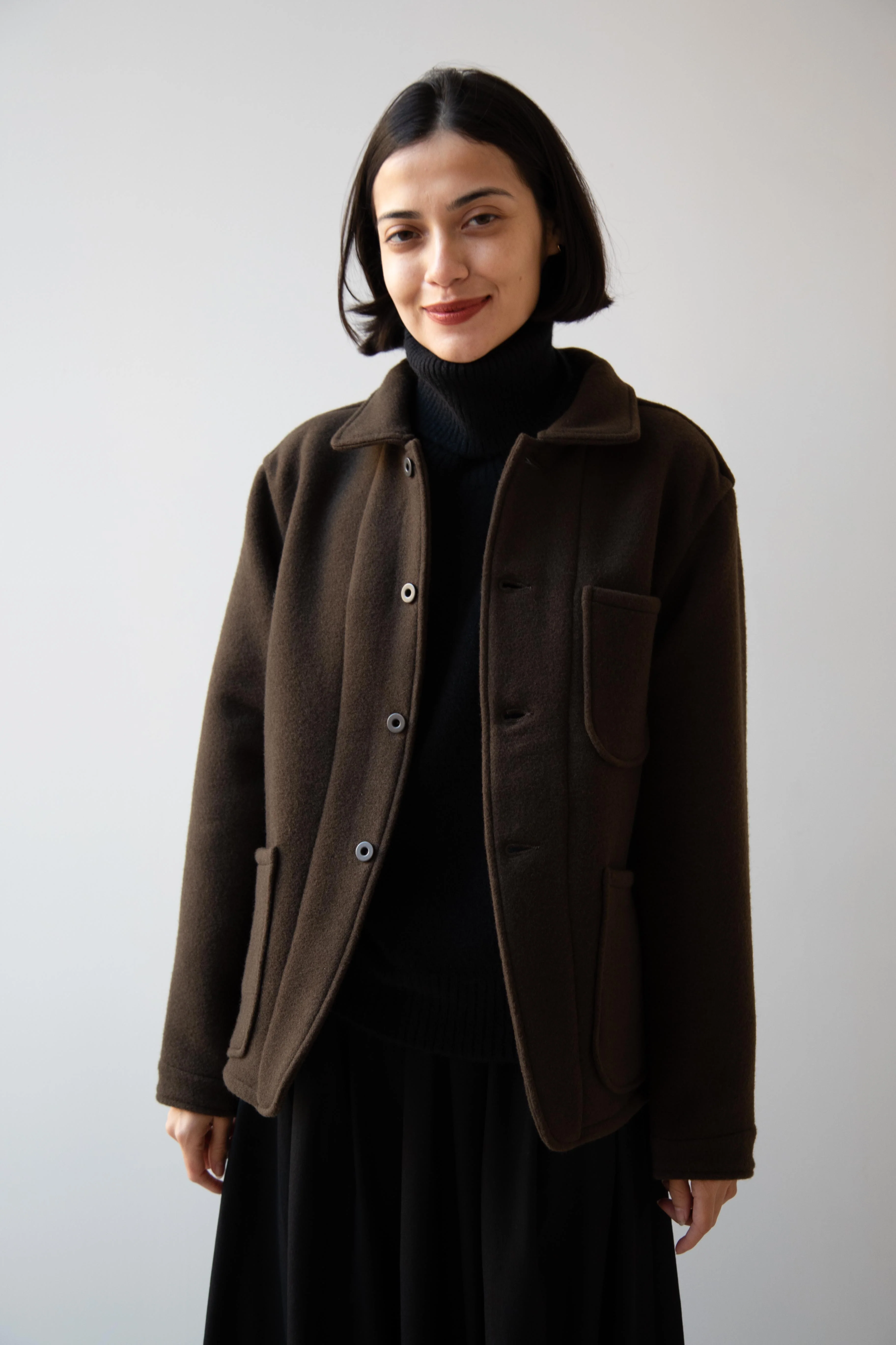 Evan Kinori | Three Pocket Jacket in Dark Olive - Image 19