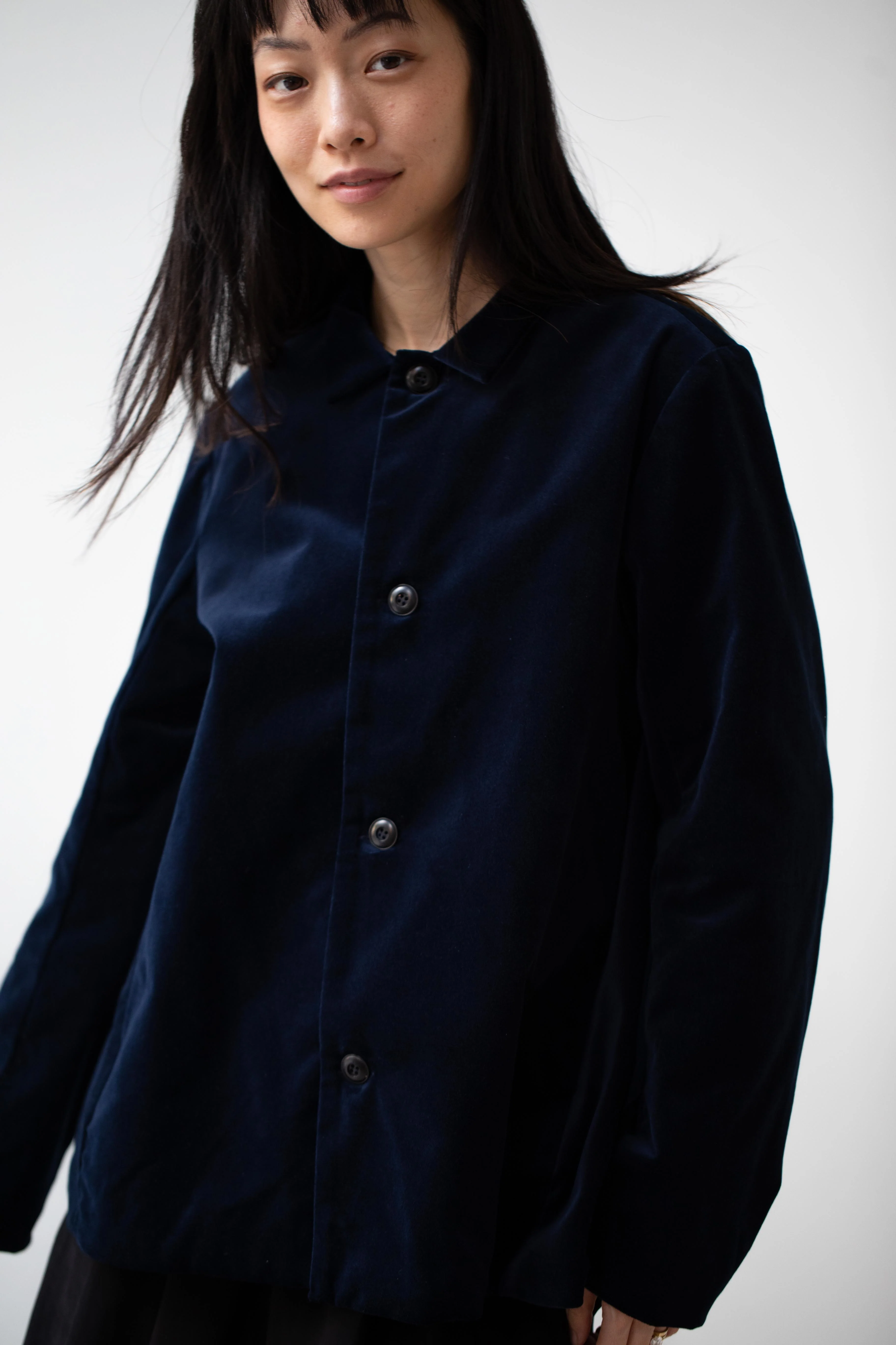 Fabiana Pigna | Agni Jacket in Navy Velvet - Image 26