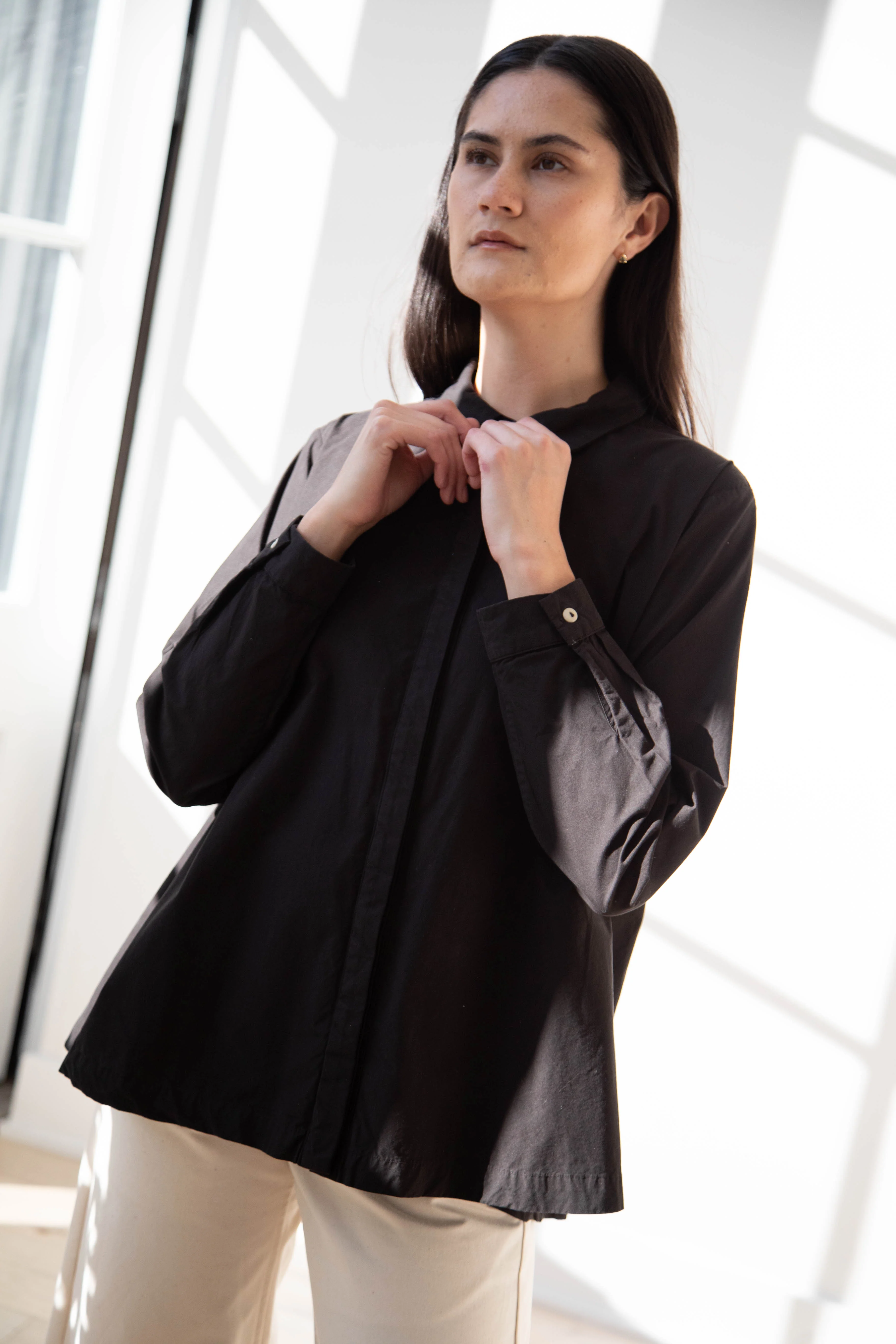 Fabiana Pigna | Clara Blouse in Black - Image 11