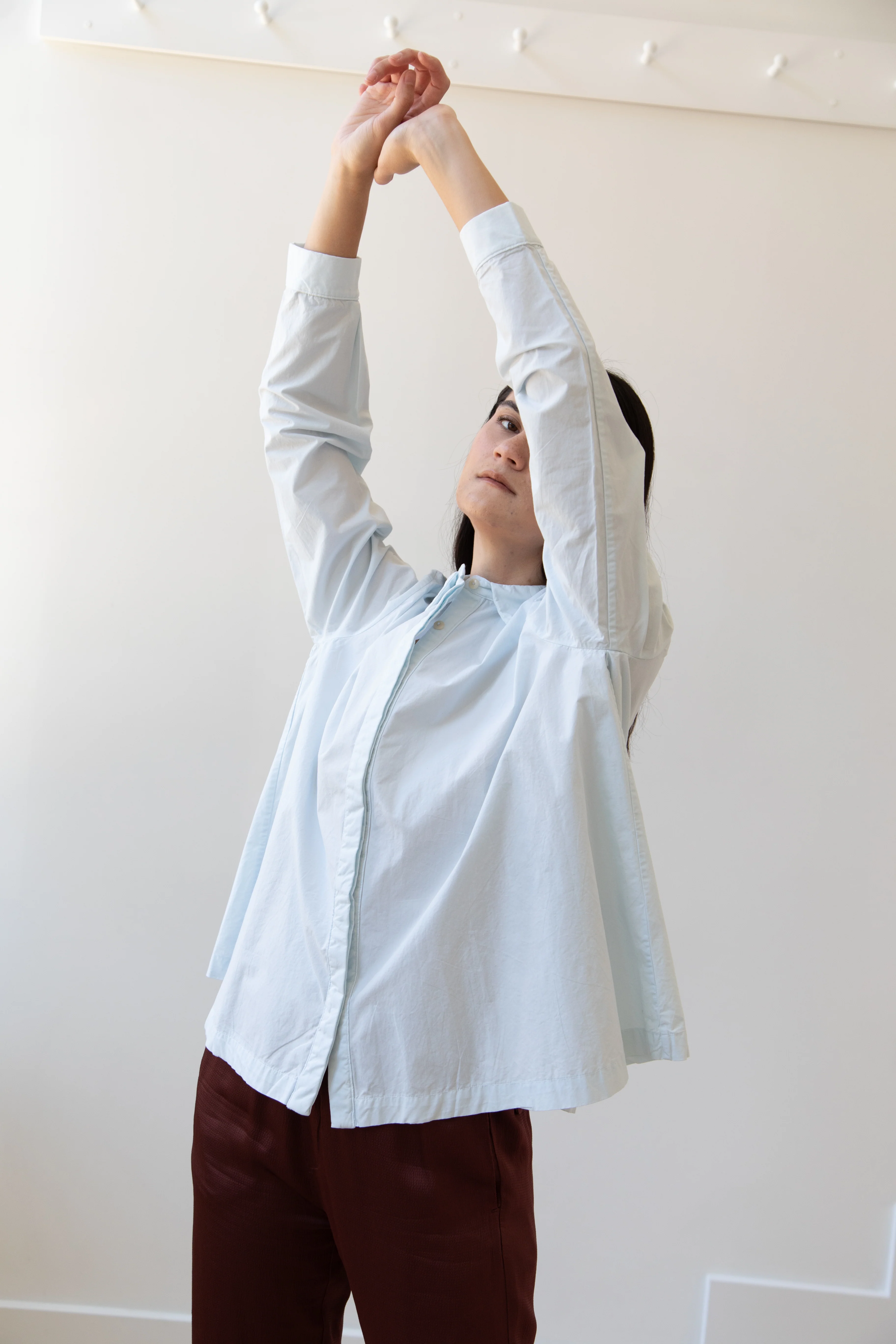 Fabiana Pigna | Clara Blouse in Powder Blue - Image 14