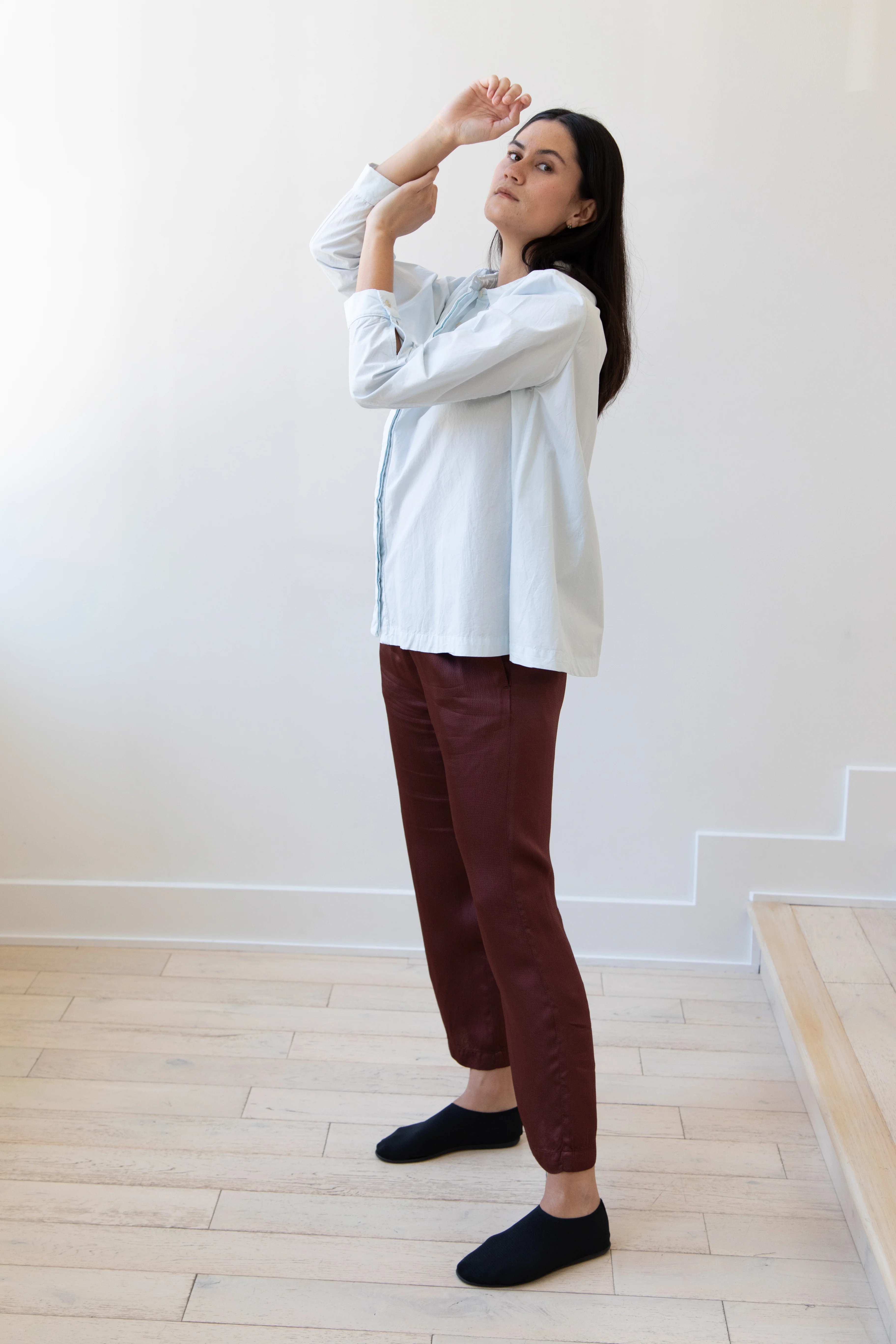Fabiana Pigna | Clara Blouse in Powder Blue - Image 17