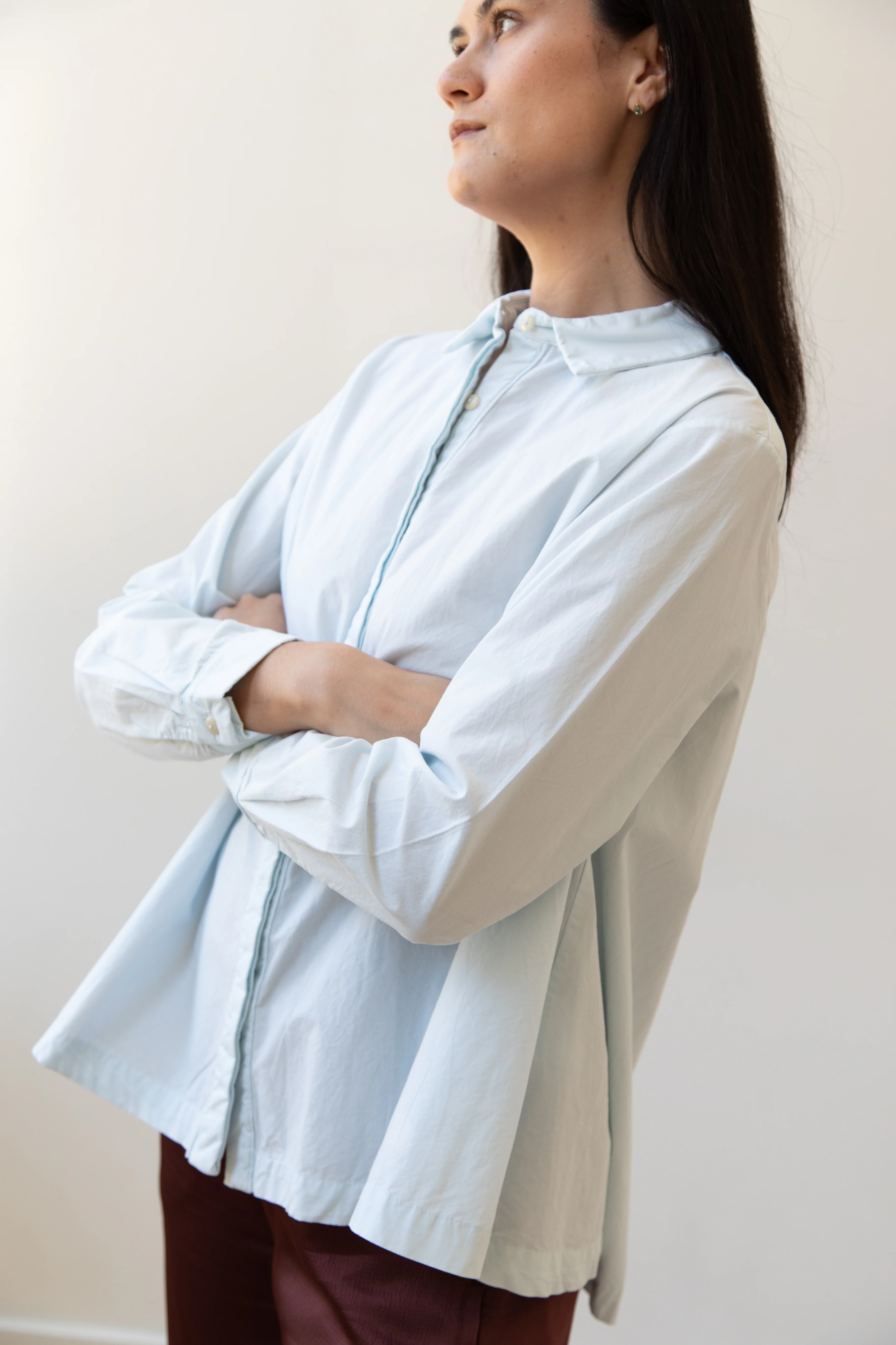 Fabiana Pigna | Clara Blouse in Powder Blue - Image 7