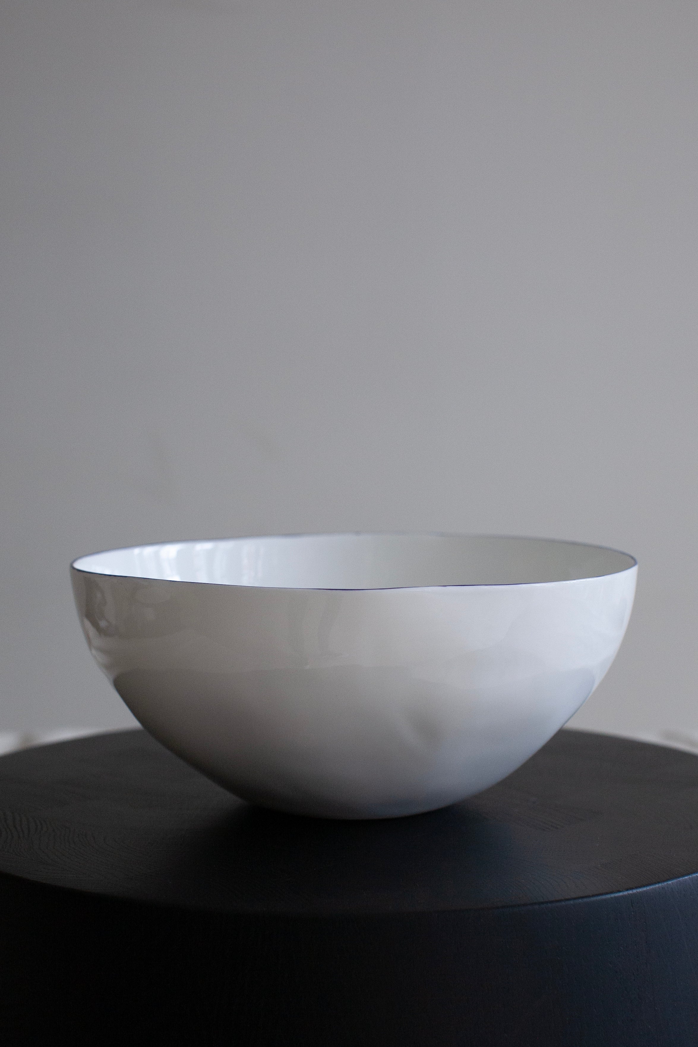 Feldspar | Deep Serving Bowl in Cobalt & White - Image 3