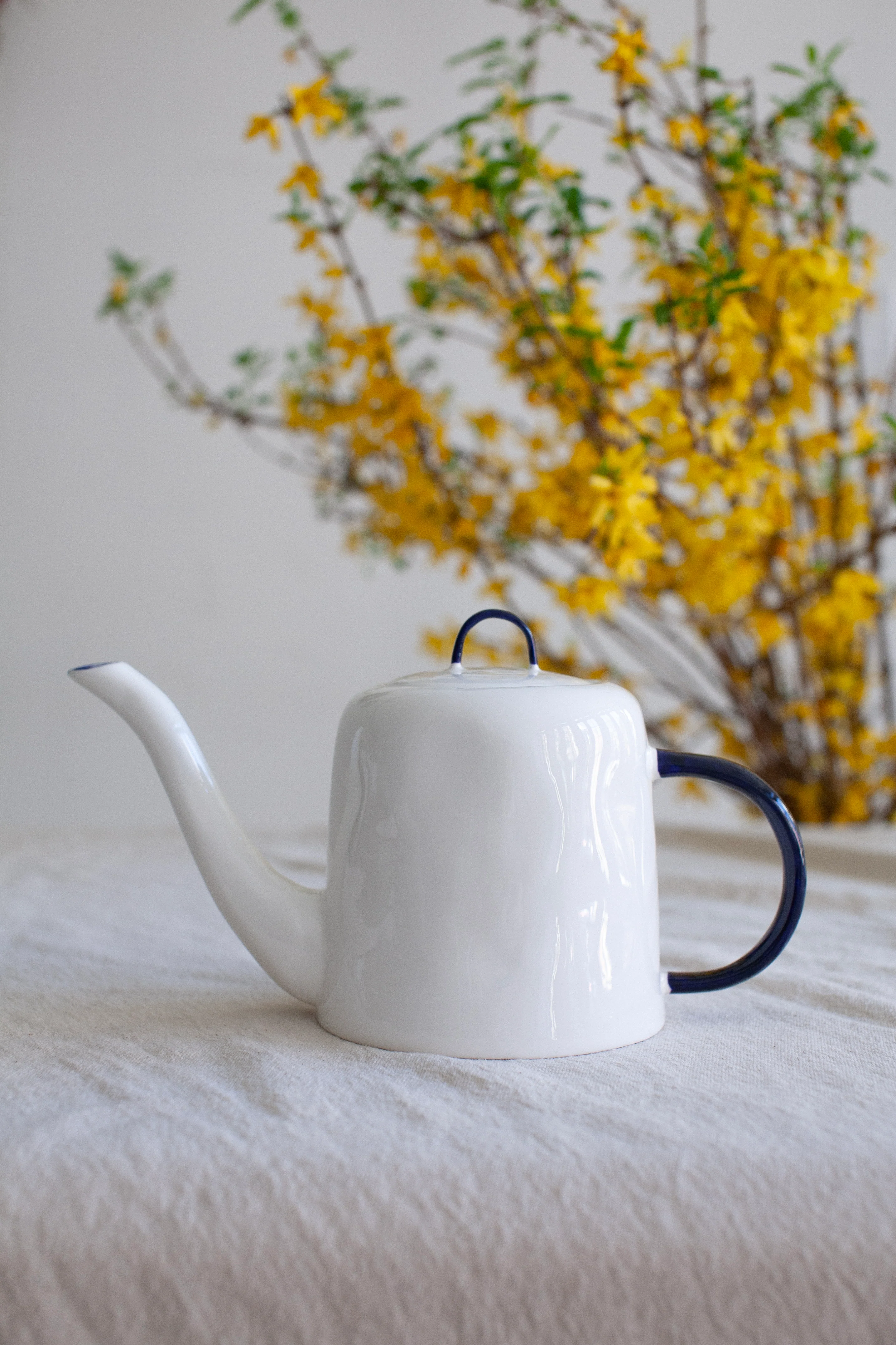 Feldspar | Teapot in Cobalt & White - Image 2