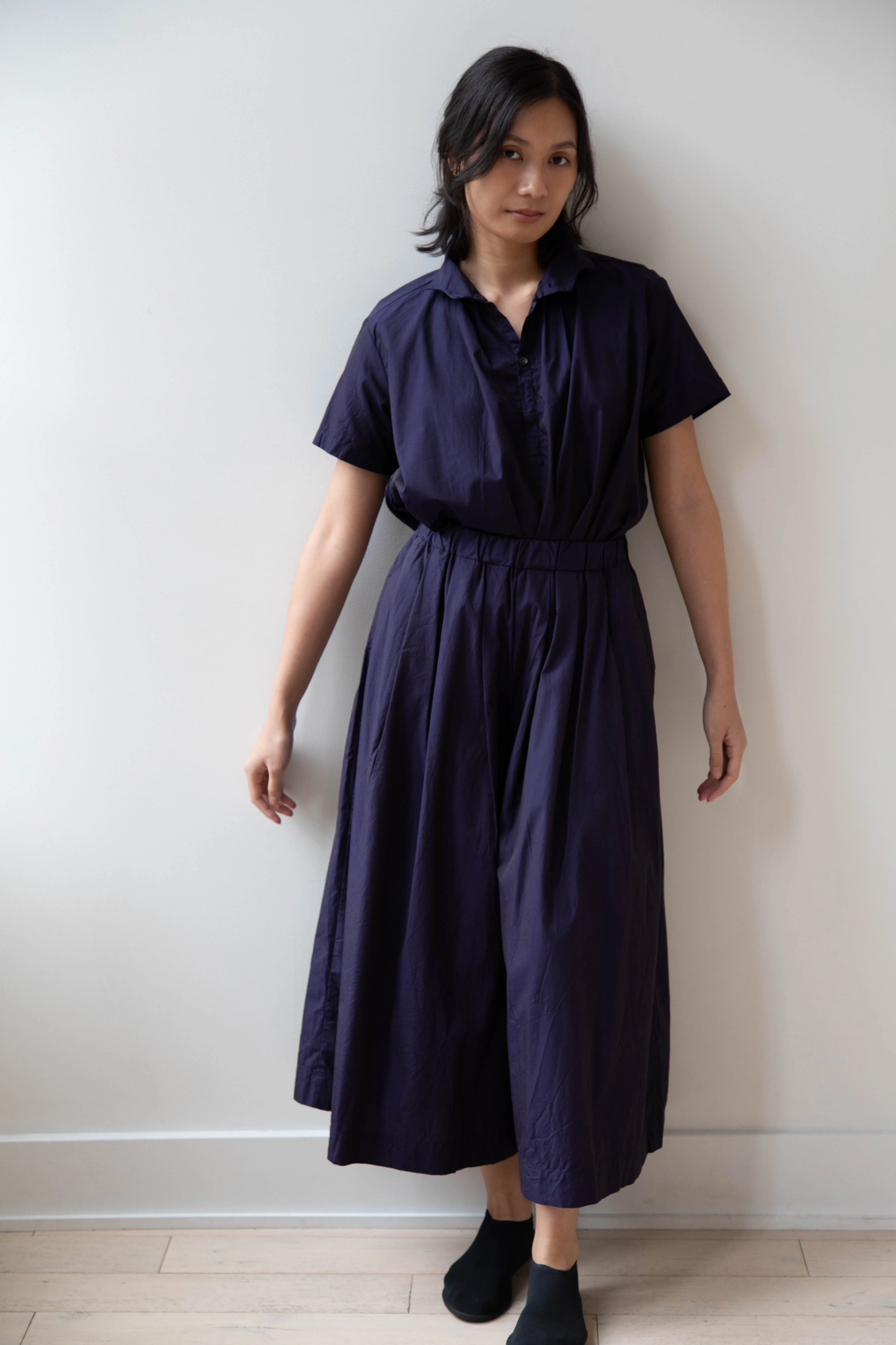 Gallego Desportes | Juda Culottes in Navy - Image 20