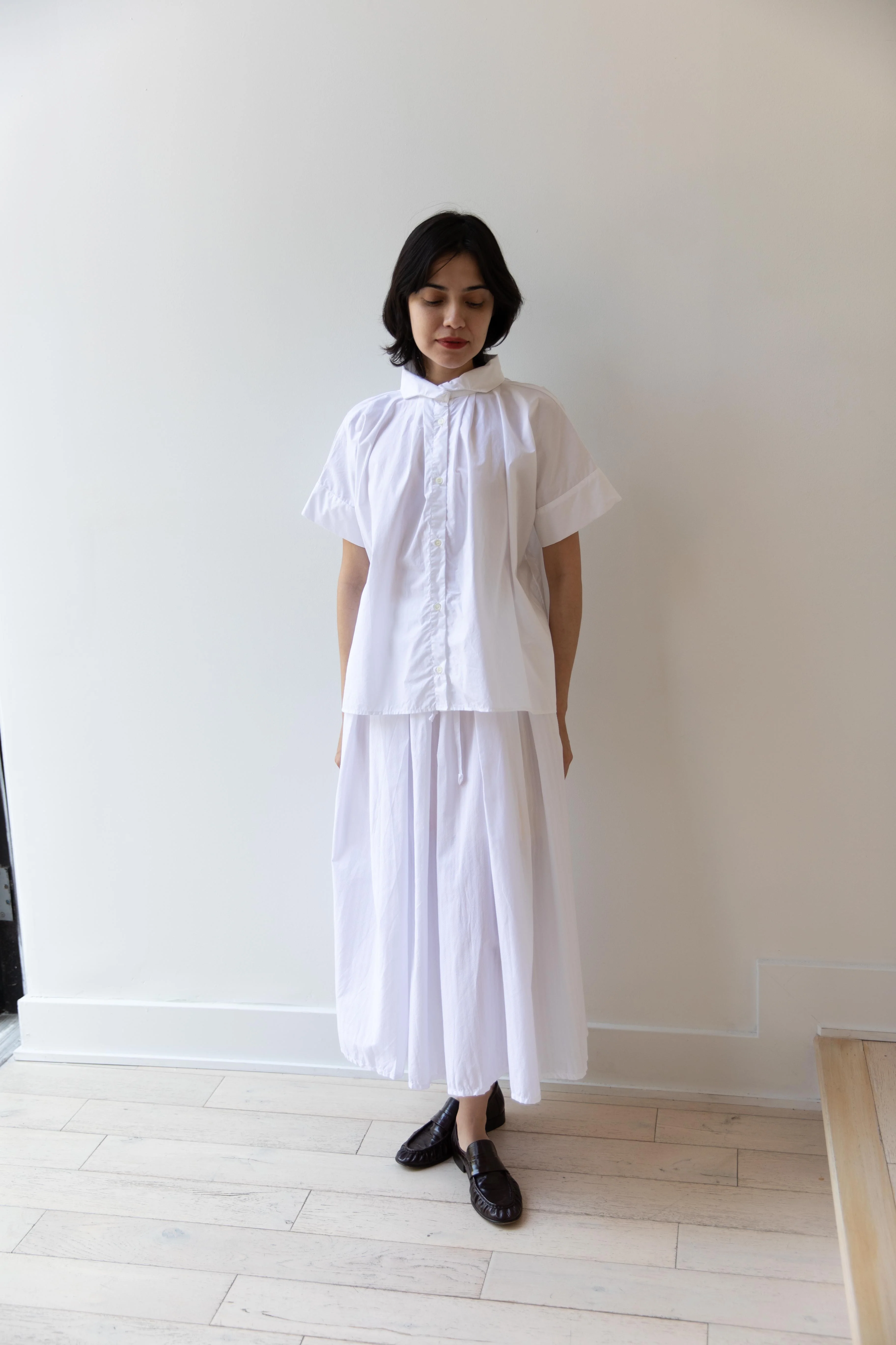 Gallego Desportes | Jupe Debbie in White Stripes - Image 33