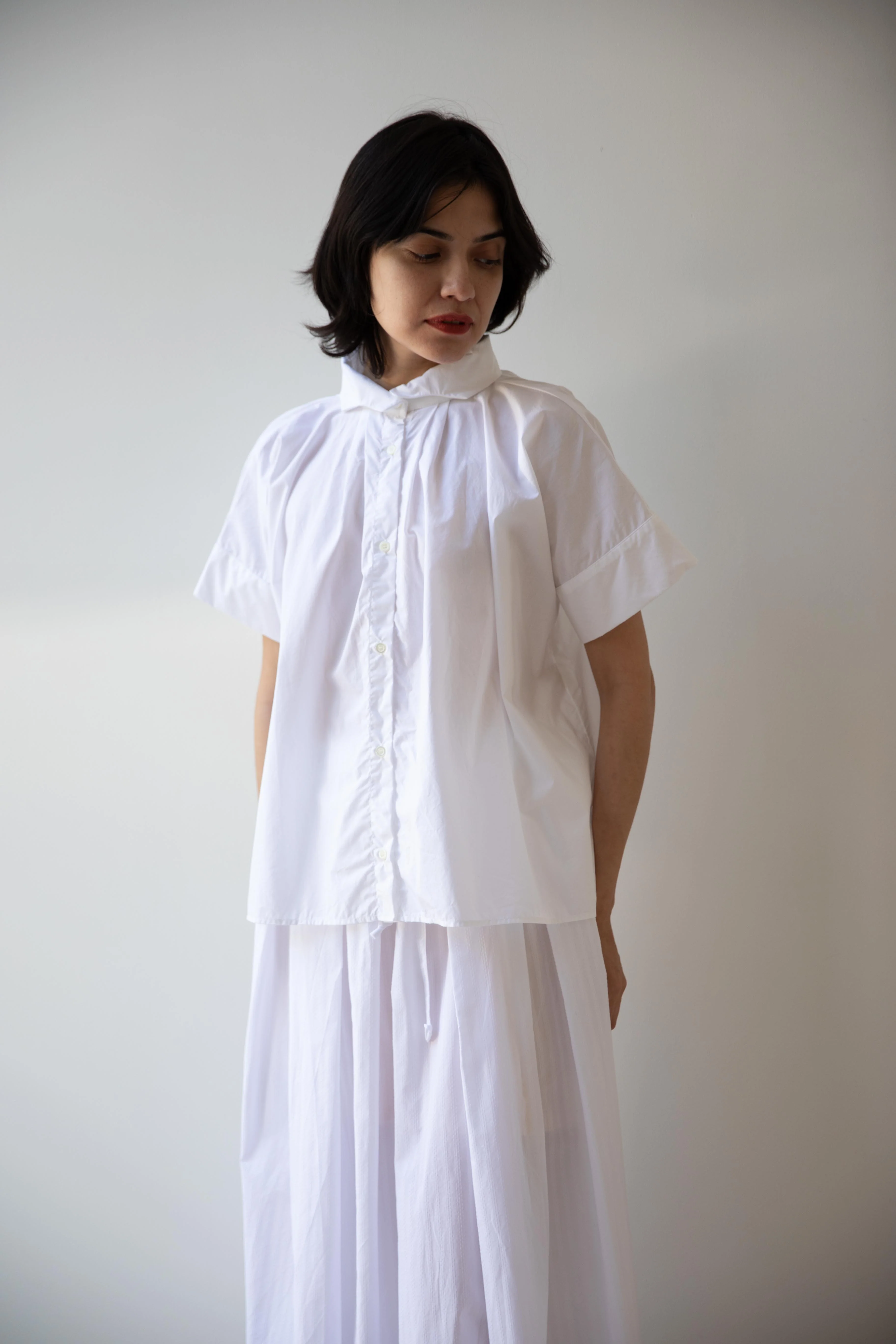 Gallego Desportes | Jupe Debbie in White Stripes - Image 34