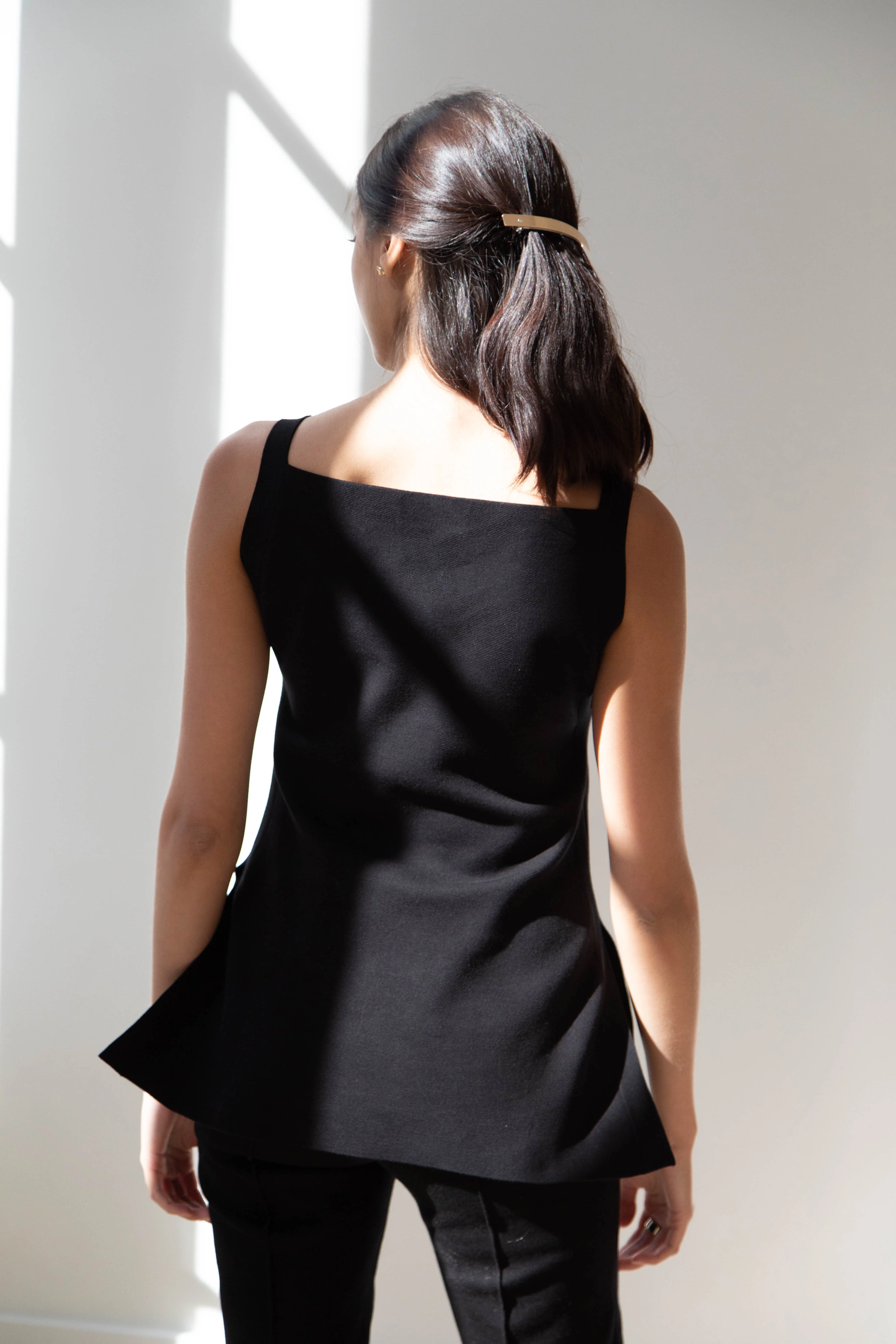 High Sport | Asher Apron Top in Black - Image 30