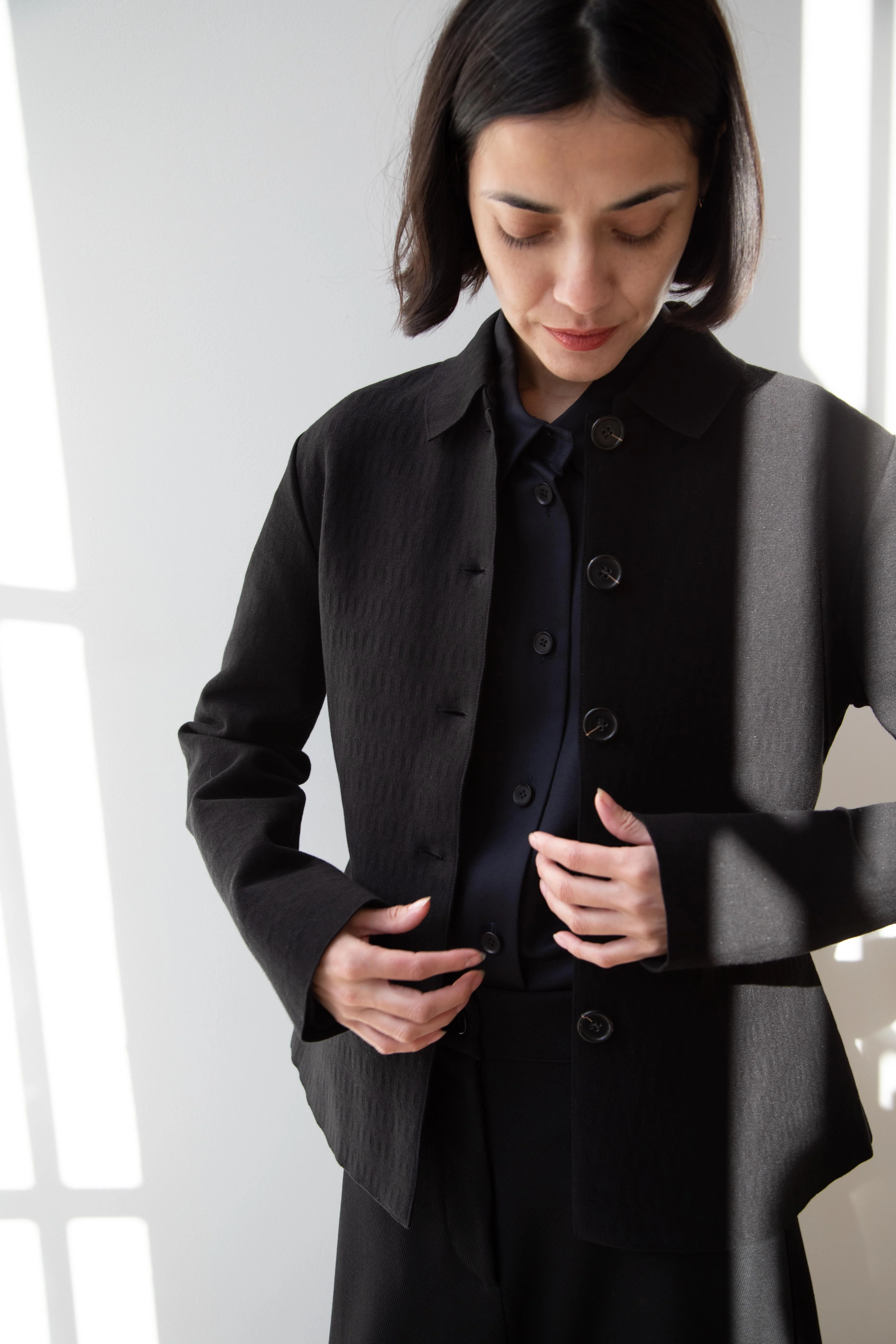 High Sport | Geo Oliver Jacket in Black - Image 12