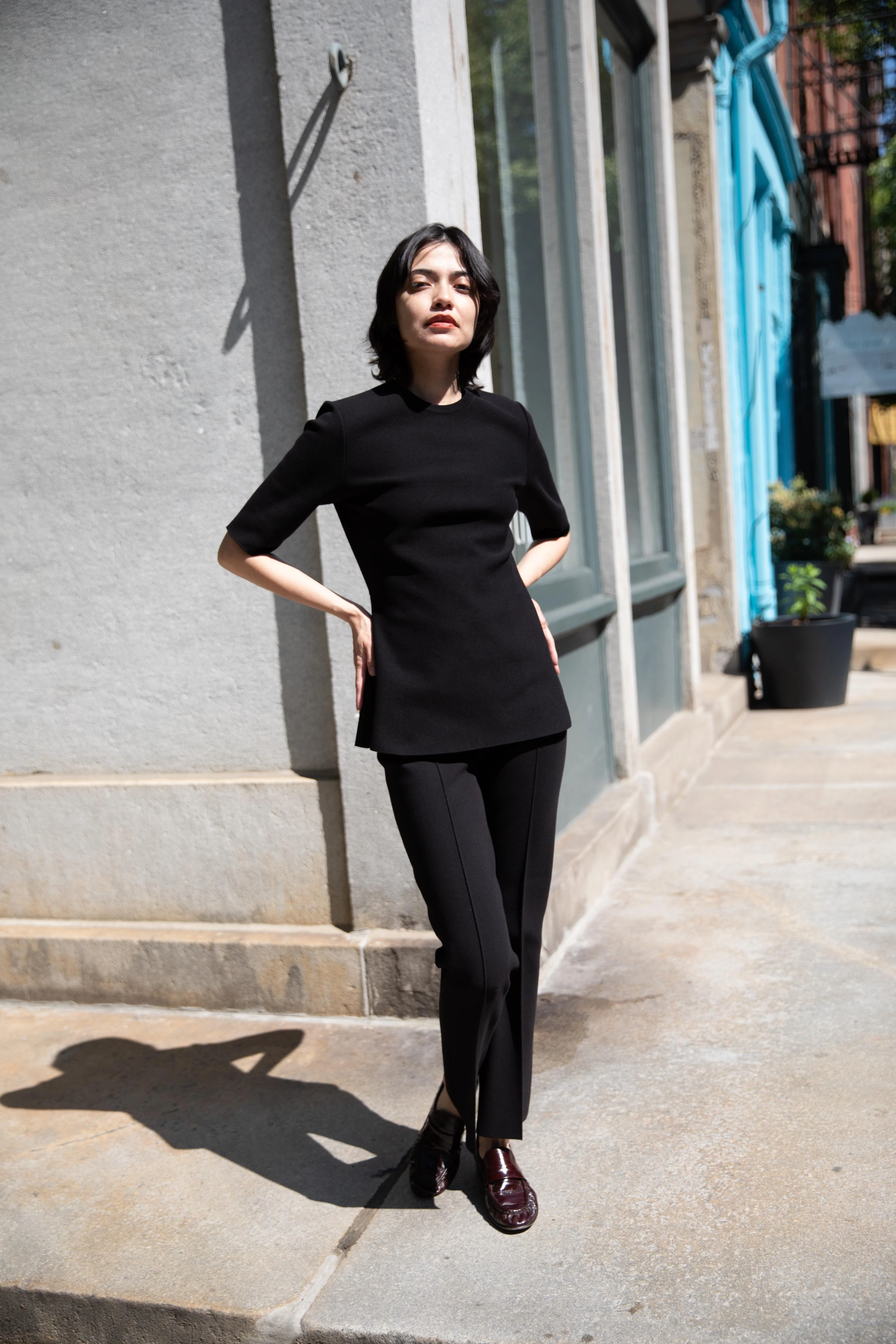 High Sport | Jacquard Wes Top in Black - Image 19