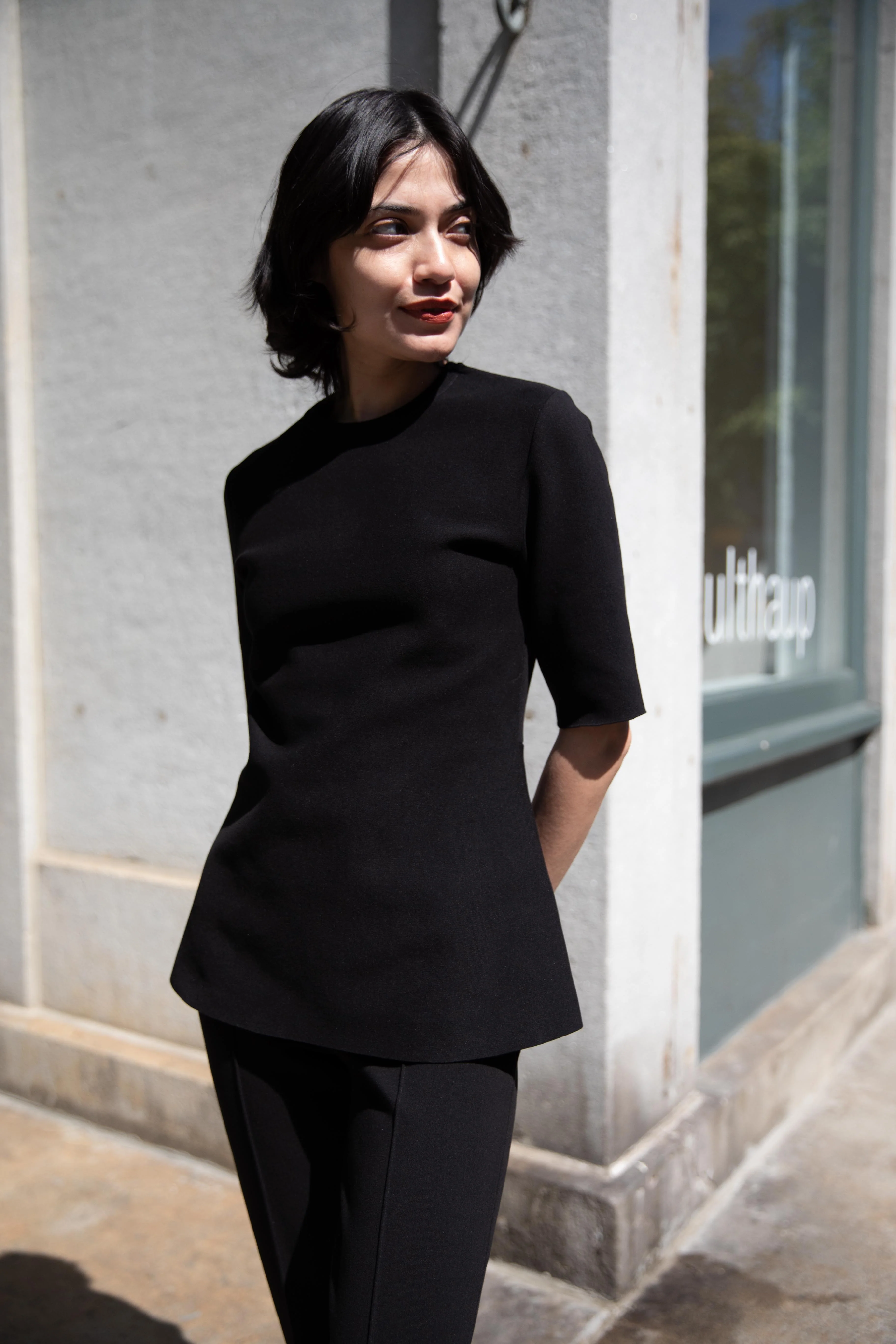 High Sport | Jacquard Wes Top in Black - Image 22
