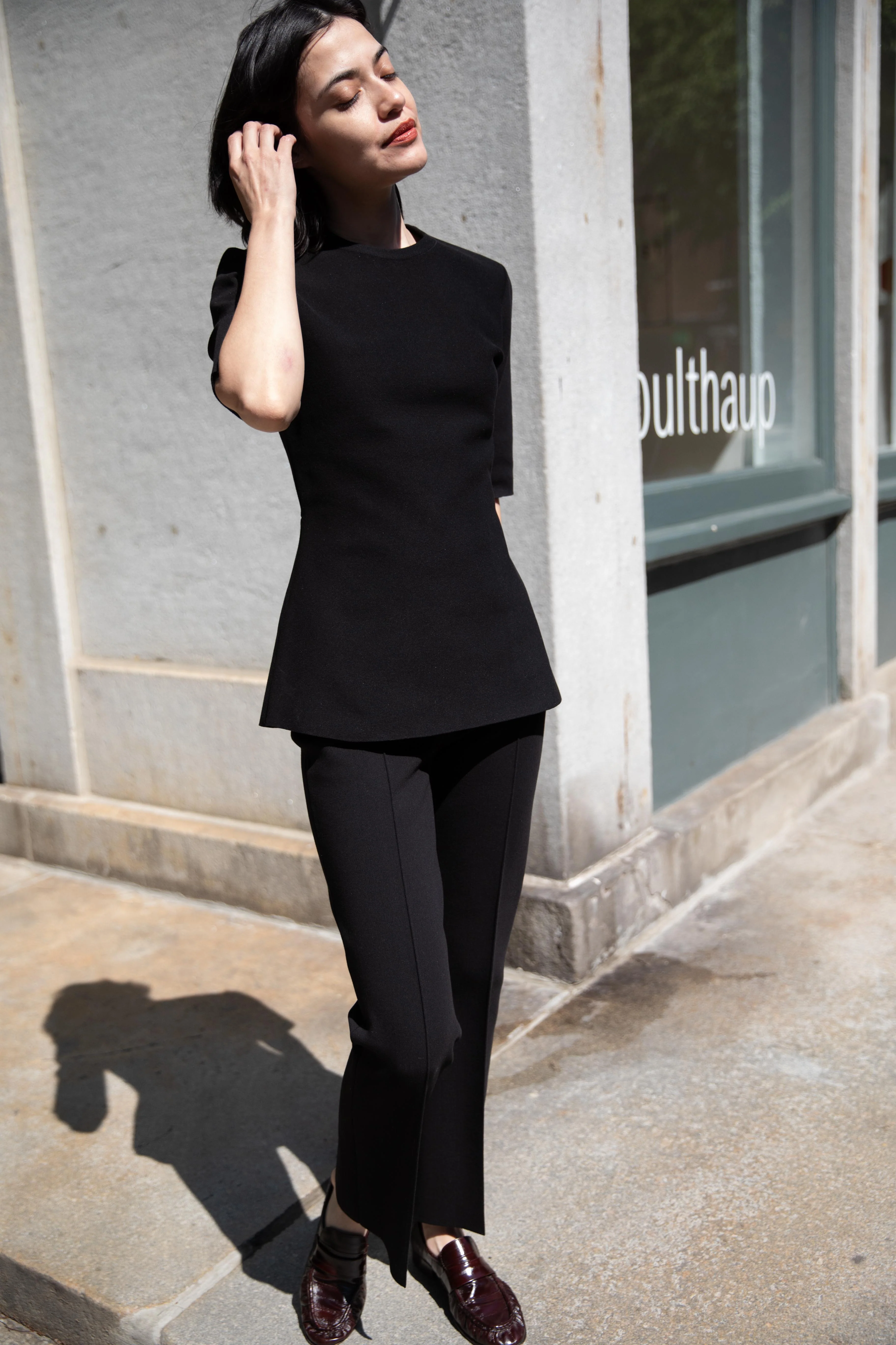 High Sport | Jacquard Wes Top in Black - Image 23