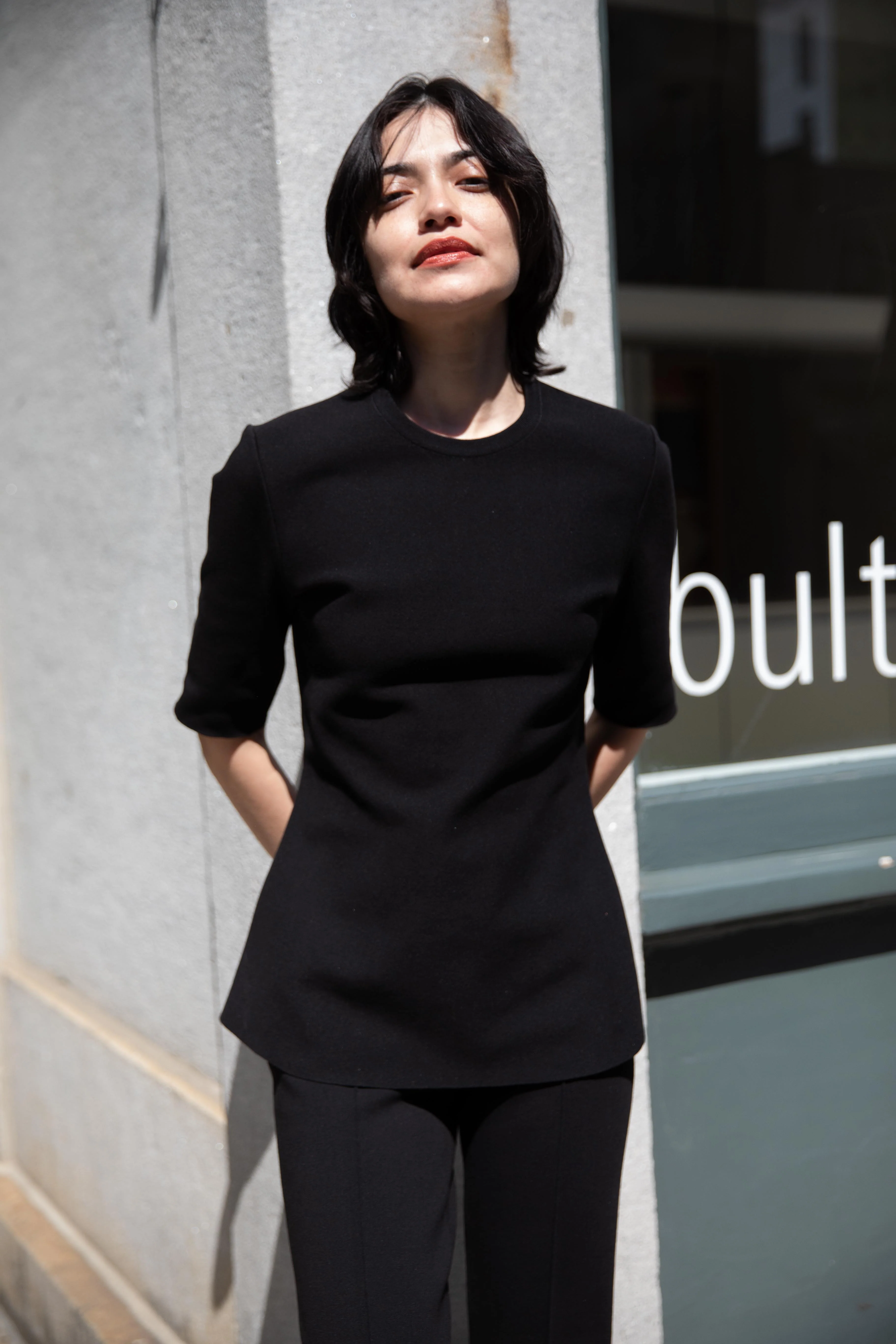 High Sport | Jacquard Wes Top in Black - Image 29