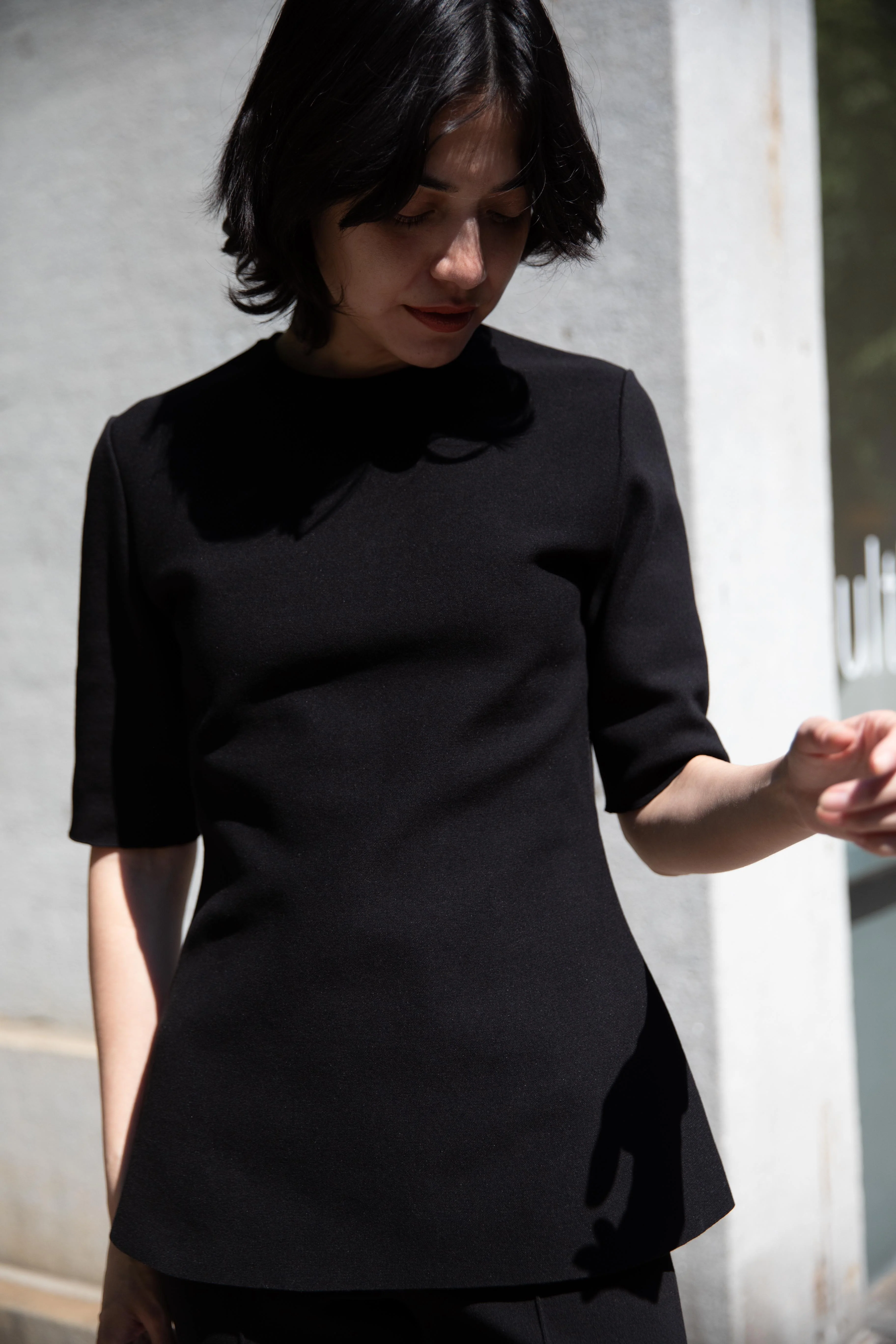High Sport | Jacquard Wes Top in Black - Image 3