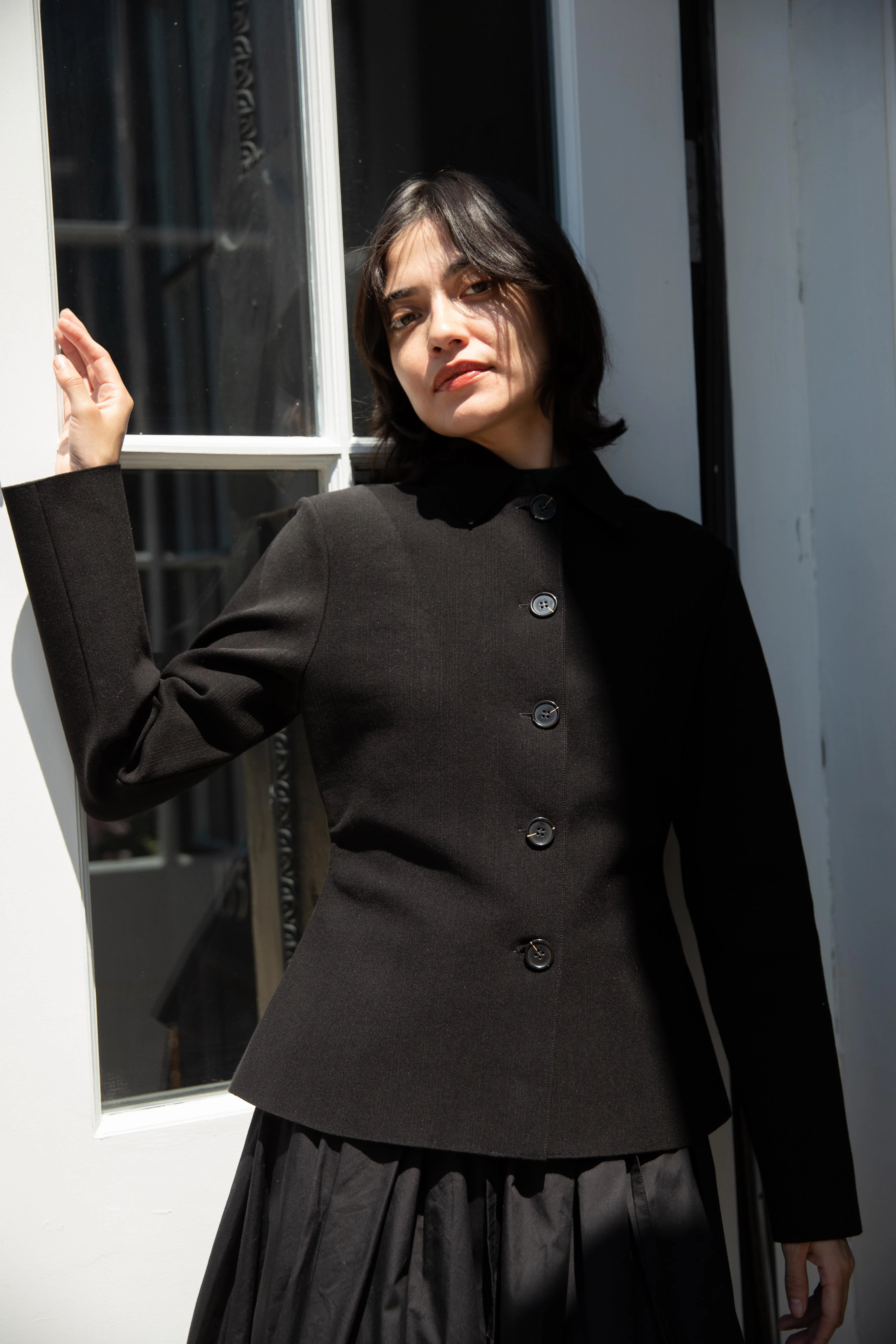High Sport | Tonal Stripe Oliver Jacket in Black - Image 20