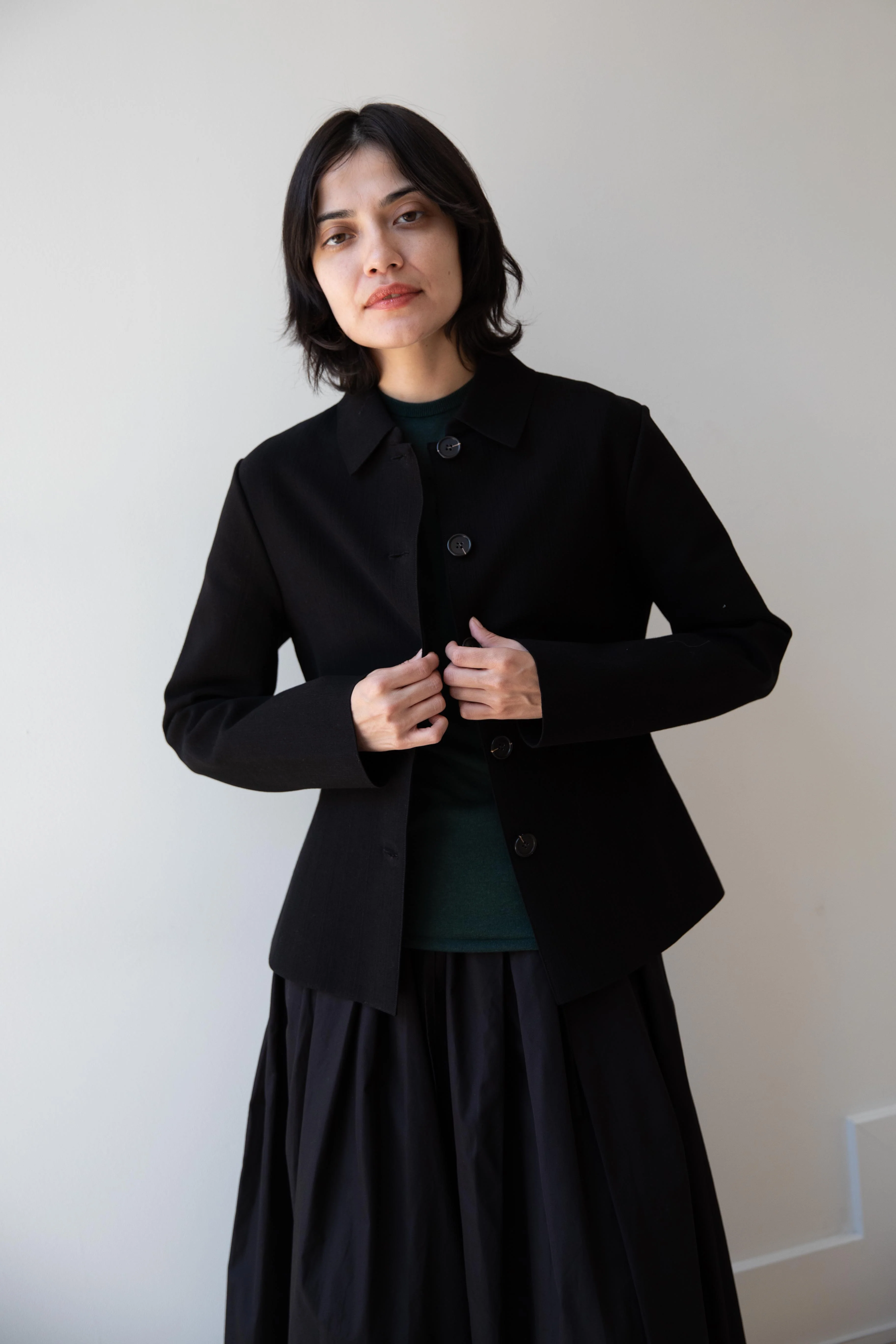 High Sport | Tonal Stripe Oliver Jacket in Black - Image 5
