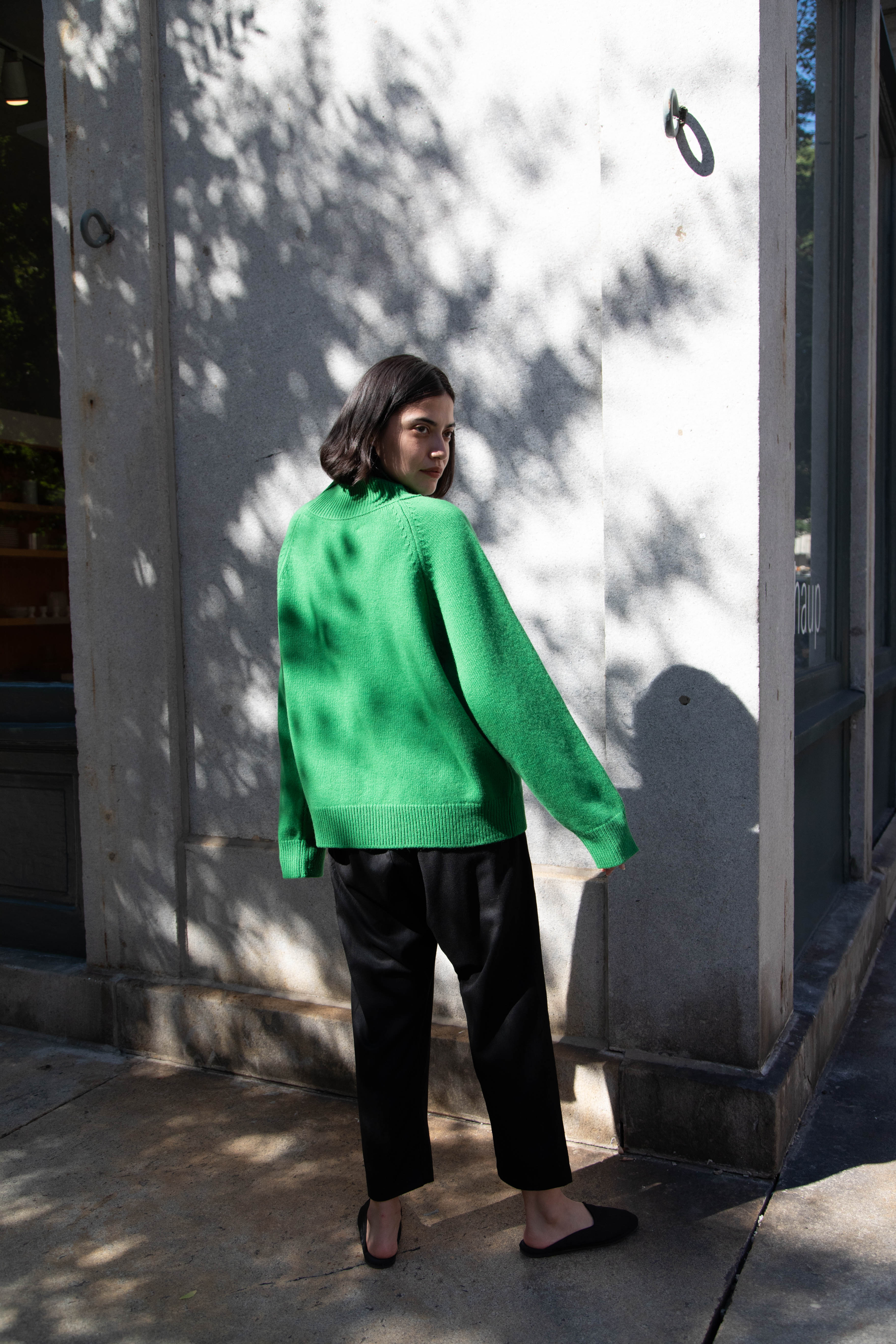 Jo Gordon | Felted Wool Jumper in Pagoda - Image 27