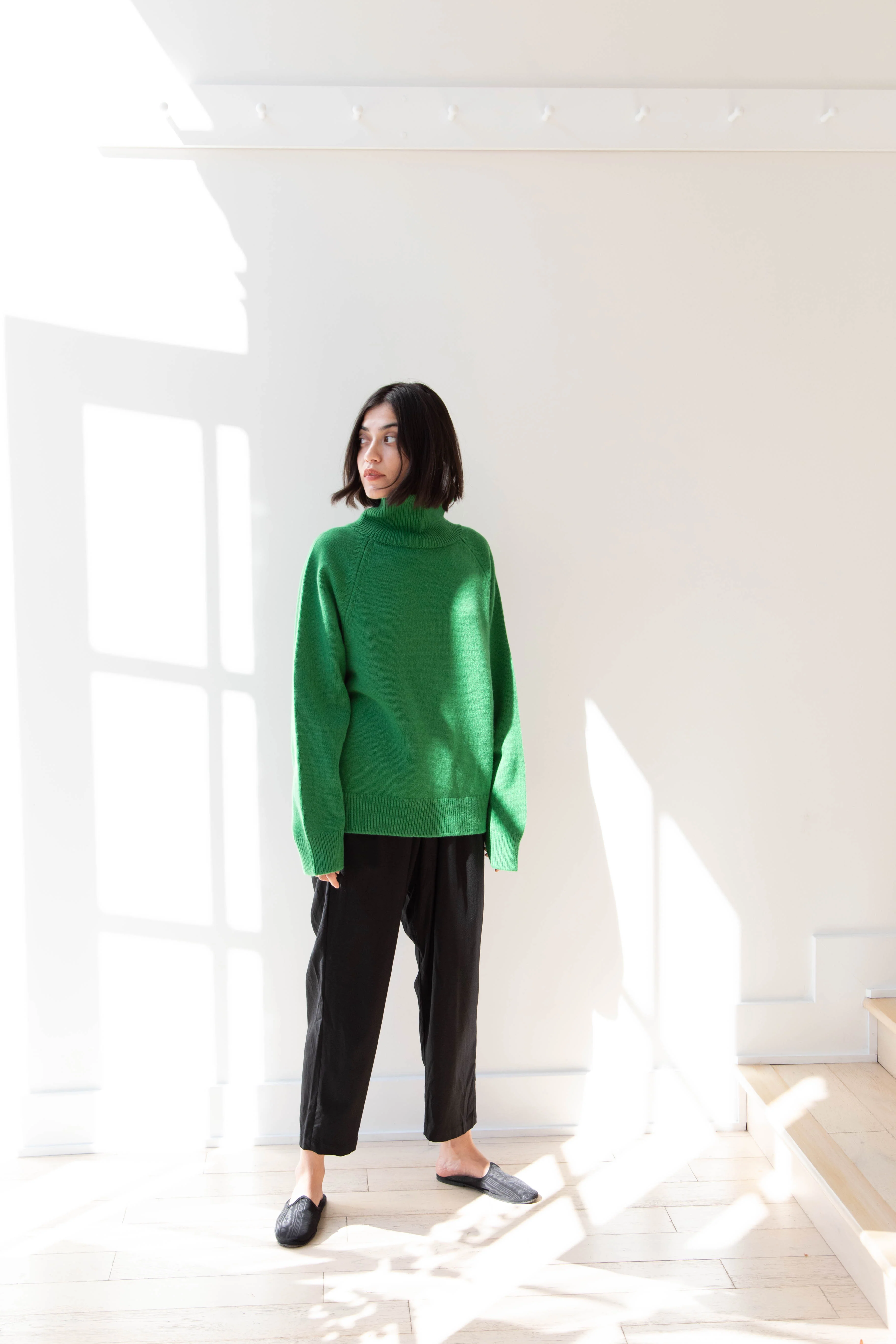 Jo Gordon | Felted Wool Jumper in Pagoda - Image 28