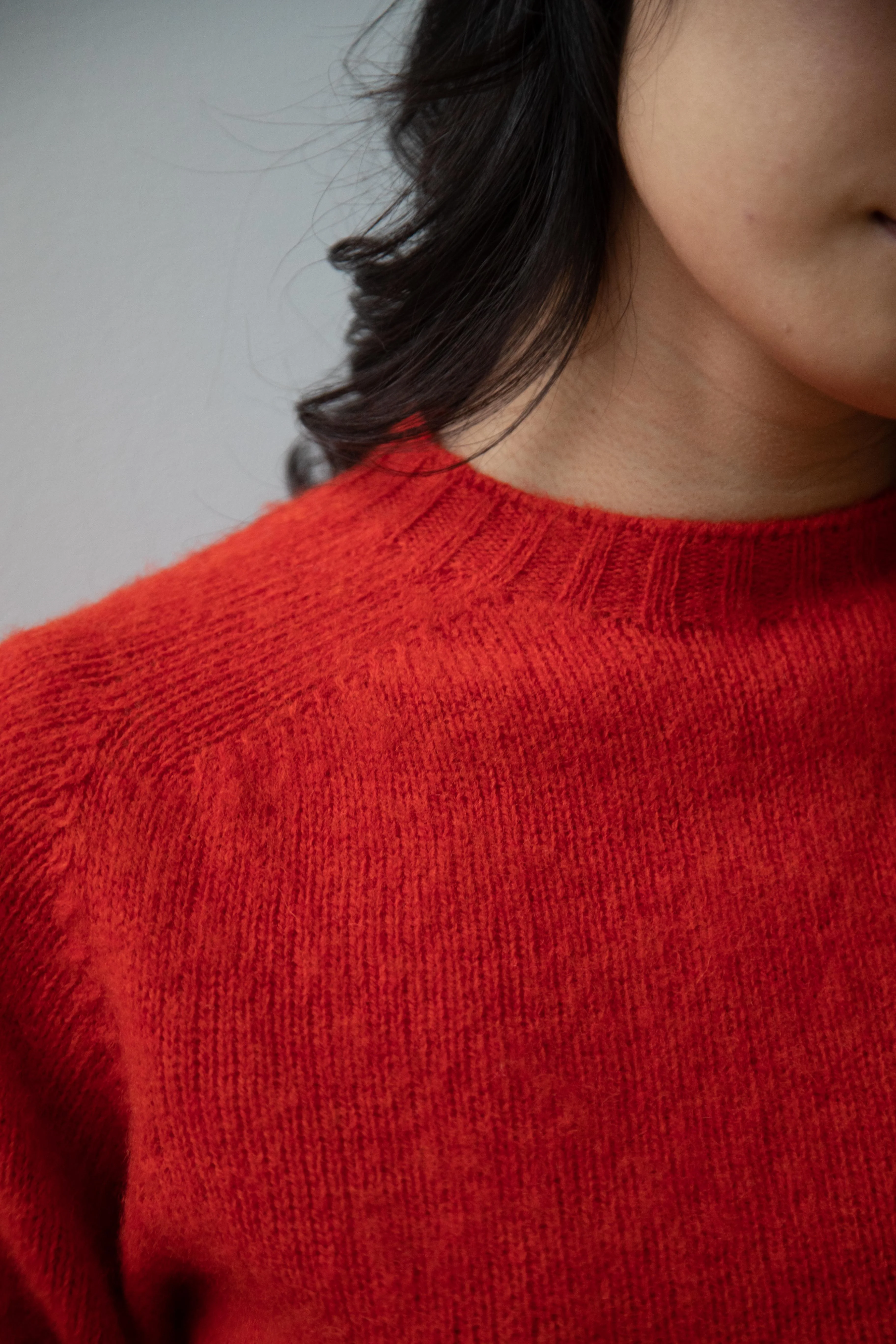 John Tulloch |Crew Neck Sweater in Red - Image 16