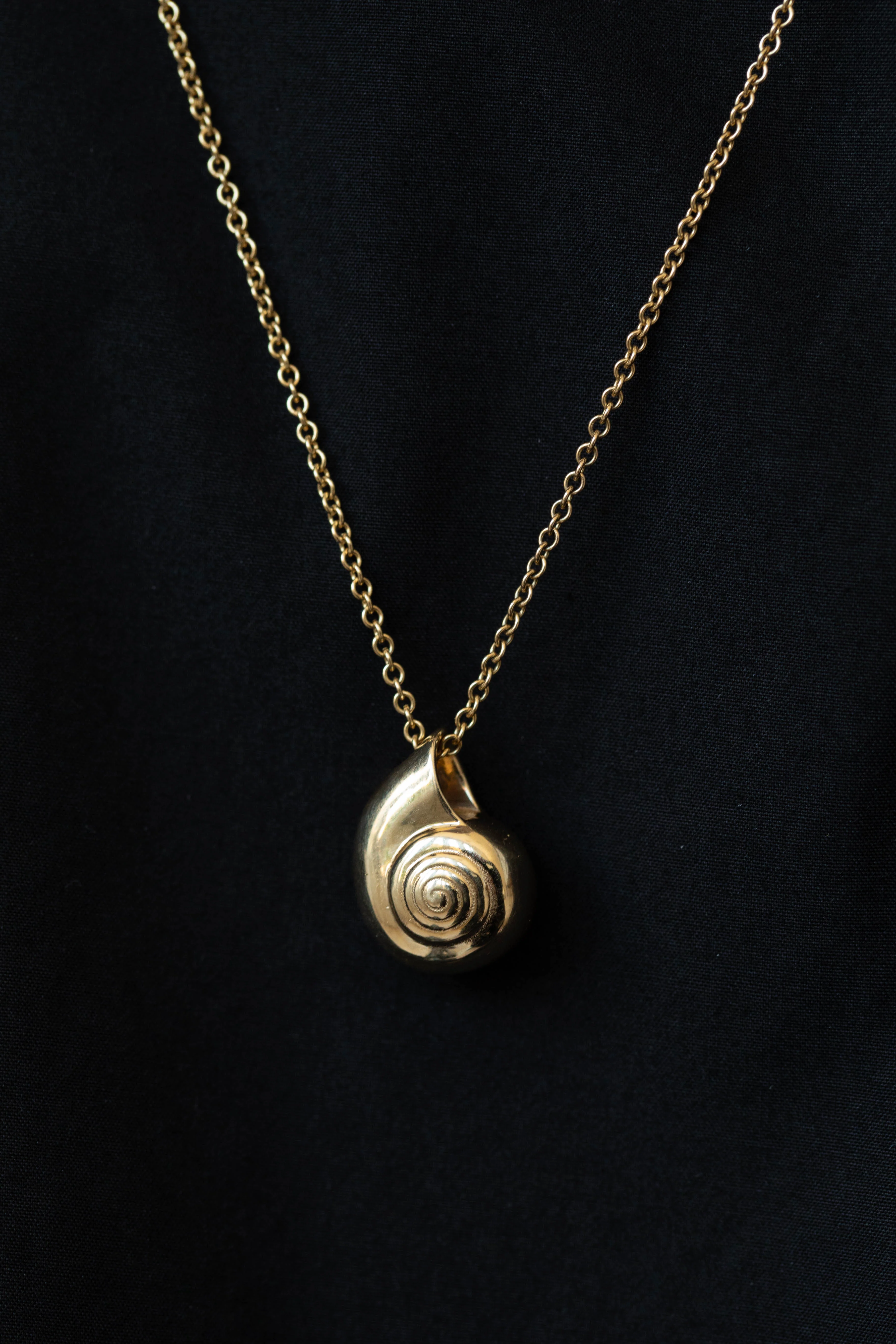 Kathryn Bentley | Nautilus Shell Pendant
