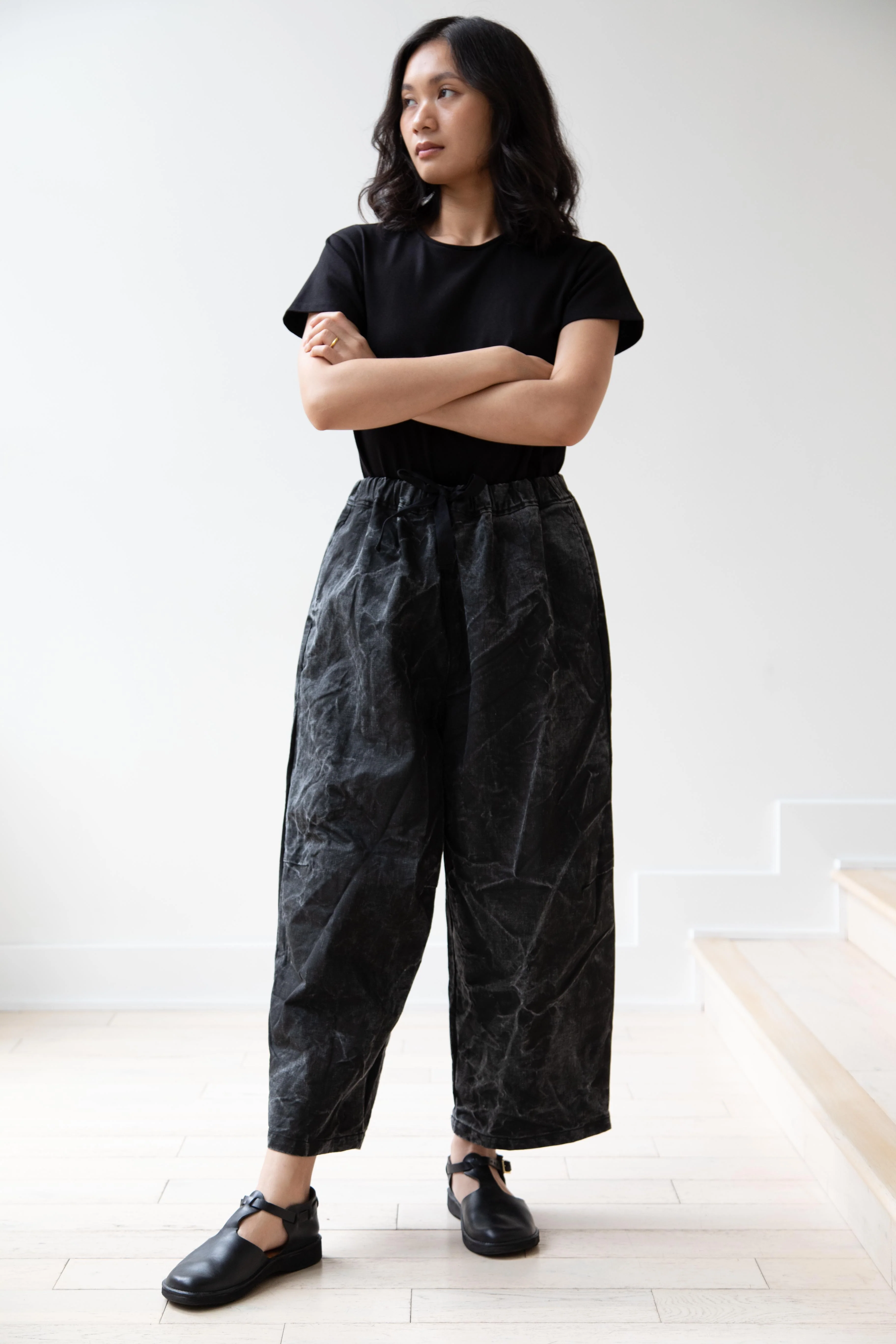 Laboratory | Utility Labo Pants in Washed Black - Image 2