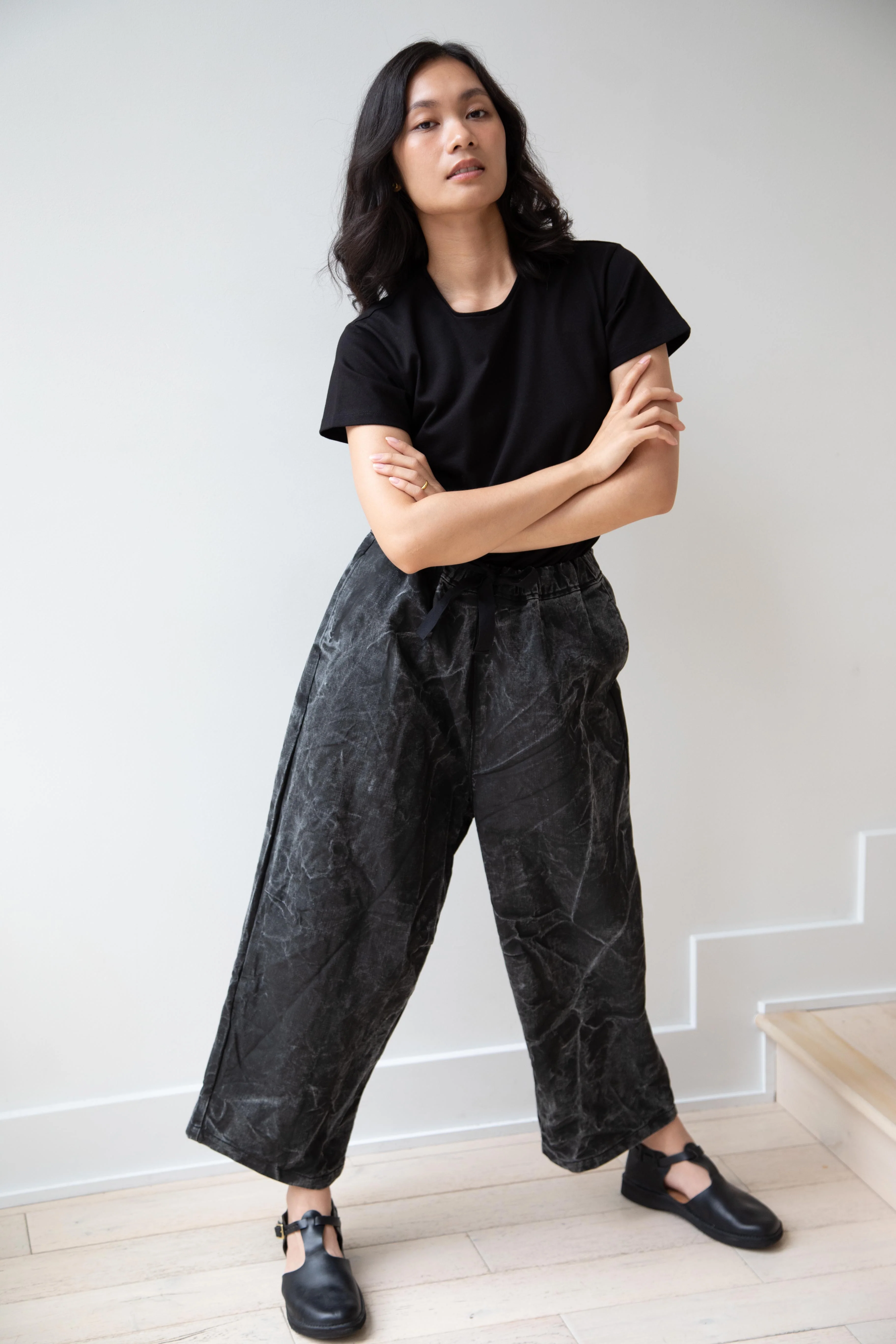 Laboratory | Utility Labo Pants in Washed Black - Image 24