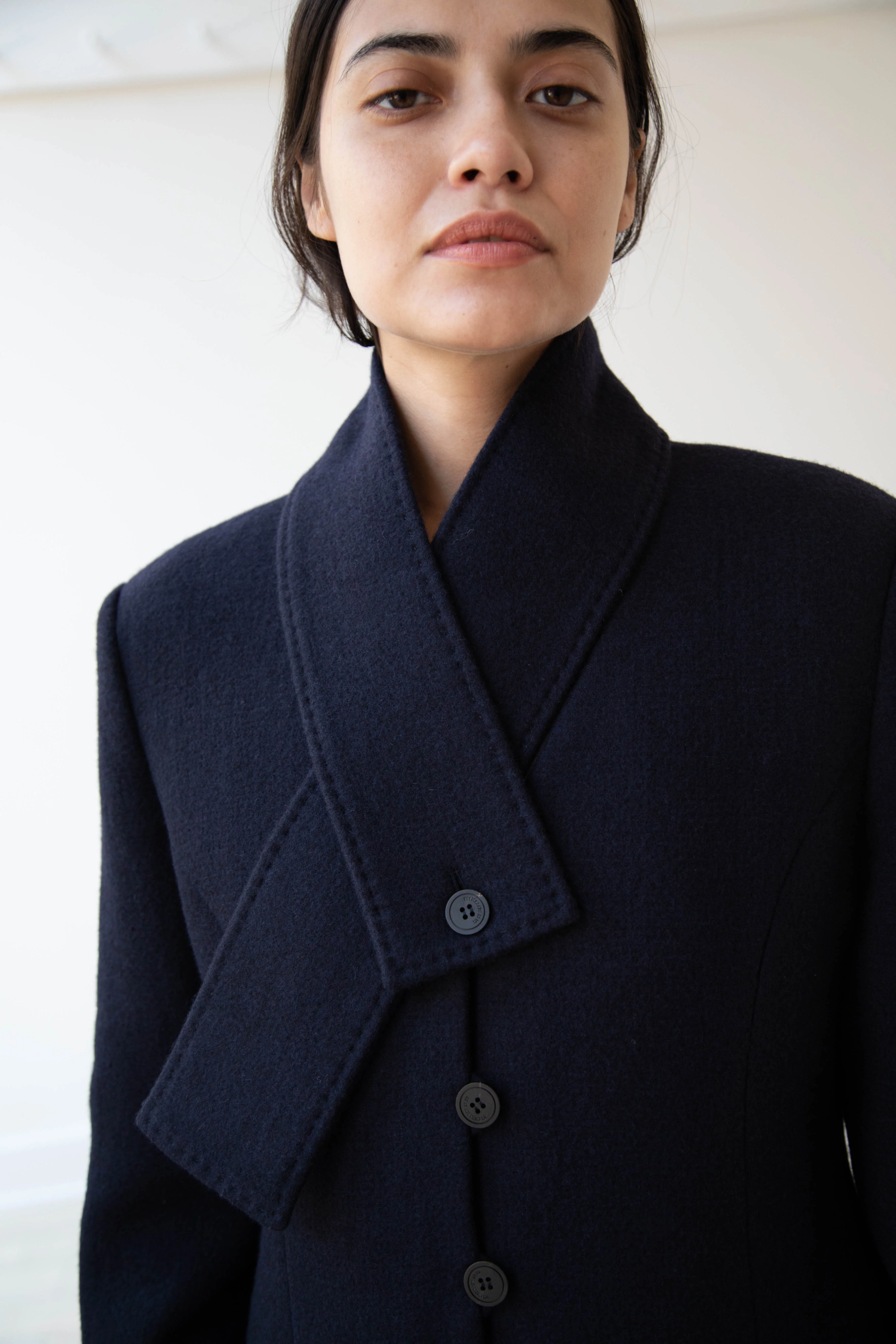 Le 17 Septembre | Formal Jacket in Navy Wool - Image 13